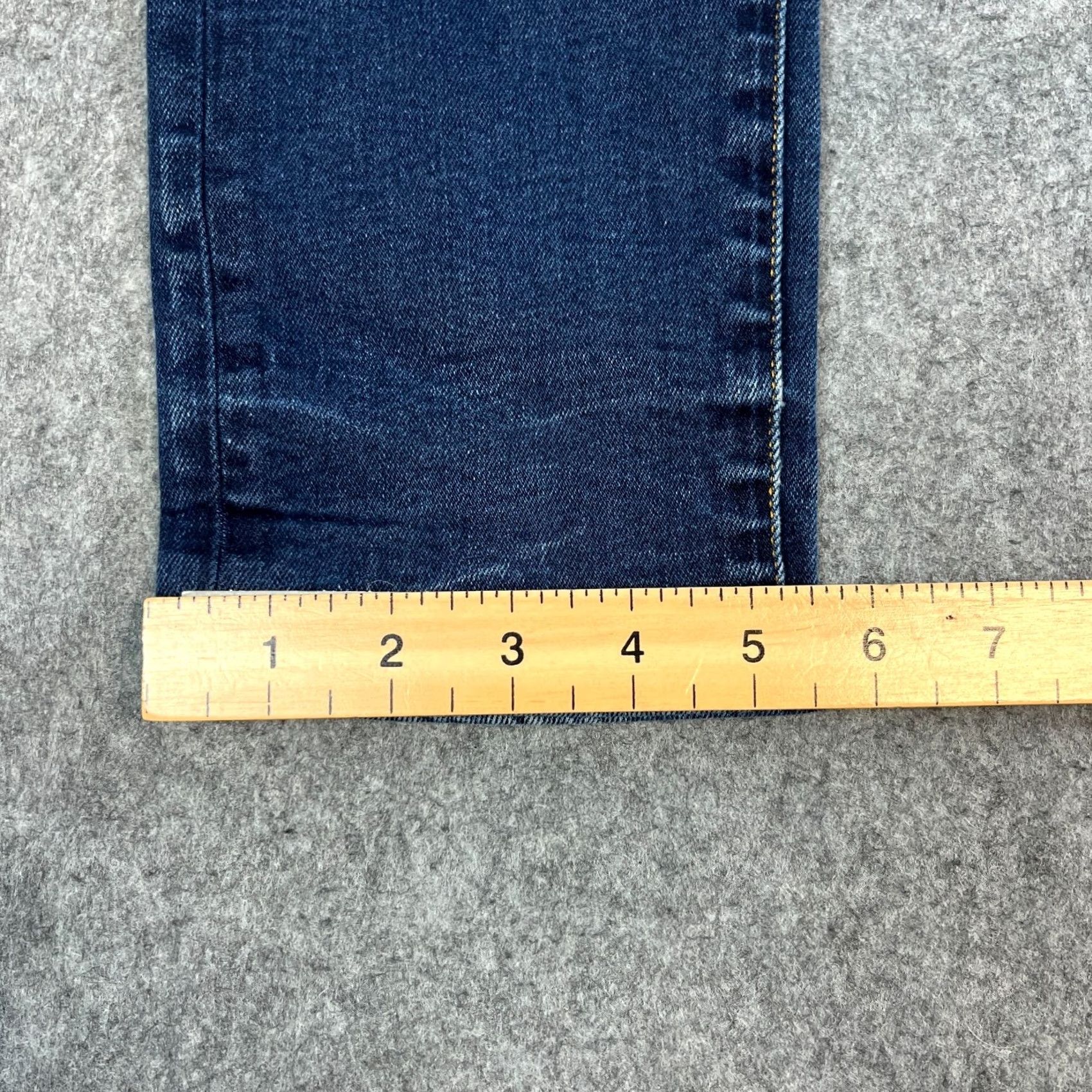 G-Star G-Star Jeans Slim Skinny 29 32 Dark Wash Blue Stretch Whiskers Honeycombing Jeans Mens Size US 29 - 3 Thumbnail