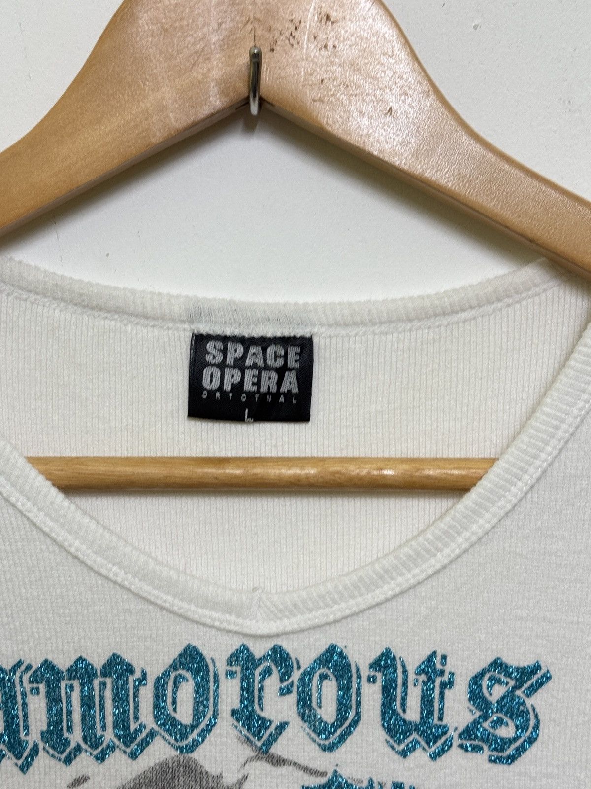 Japanese Brand Opera Space Glamours Figure Poem Photo Stranger Long Sleeve Size US XS / EU 42 / 0 - 6 Thumbnail