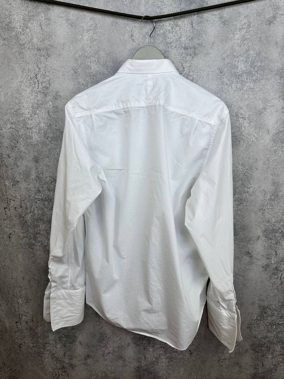 New & Lingwood New & Lingwood White Formal Dress Shirt LS 100% Cotton Size US L / EU 52-54 / 3 - 2 Thumbnail