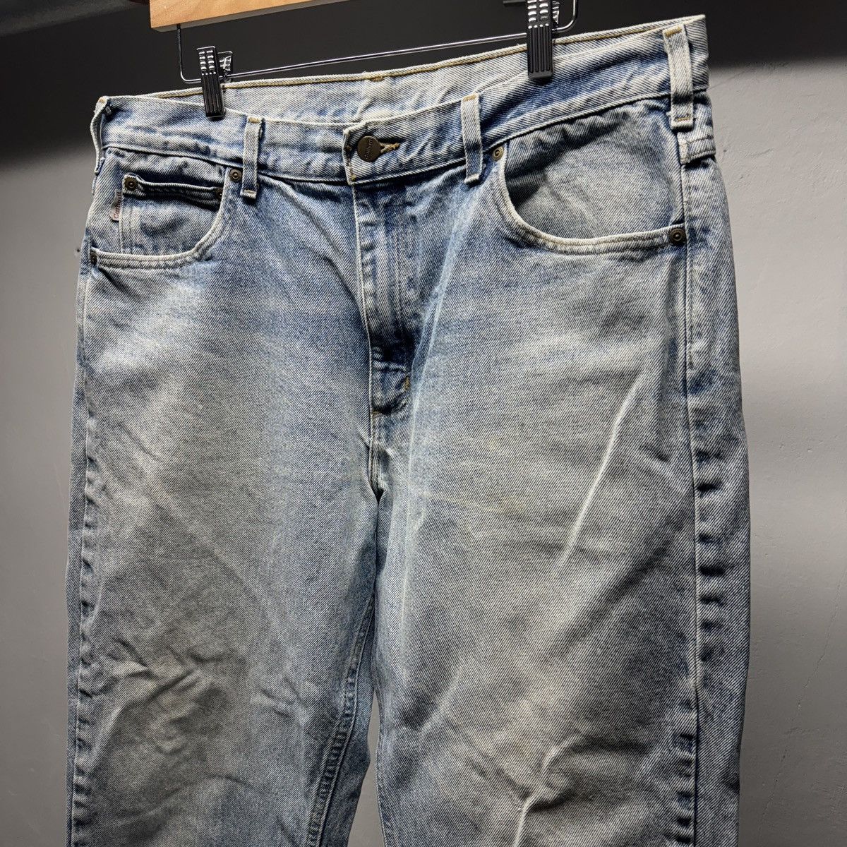 Carhartt Carhartt Thrashed Faded Distressed Jeans ERD Grunge Chrome Size US 36 / EU 52 - 4 Thumbnail
