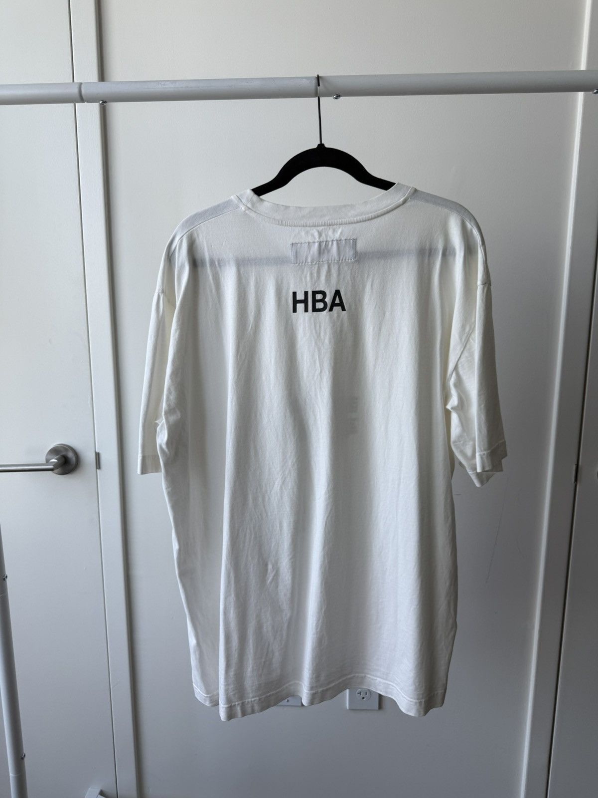 Hood By Air Hood By Air upside down white tee Size US XL / EU 56 / 4 - 2 Thumbnail