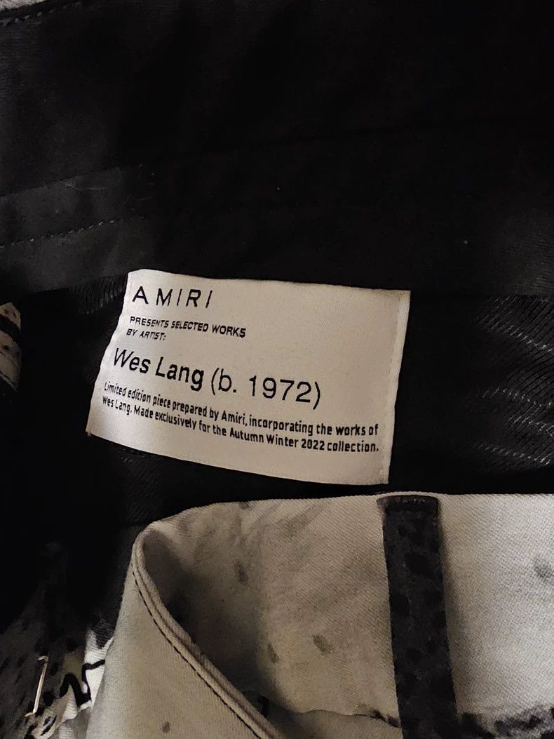 Amiri Amiri Wool Flare Pants Size US 30 / EU 46 - 7 Thumbnail