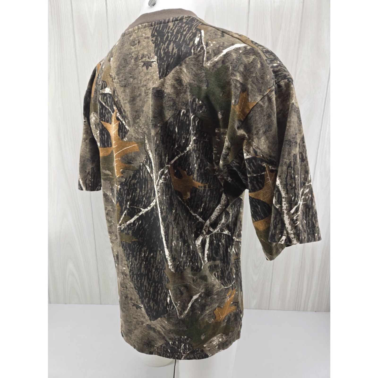 Vintage Canyon Guide T-Shirt Camouflage Short Sleeve Cotton XL Pocket Mens Size US XL / EU 56 / 4 - 5 Thumbnail