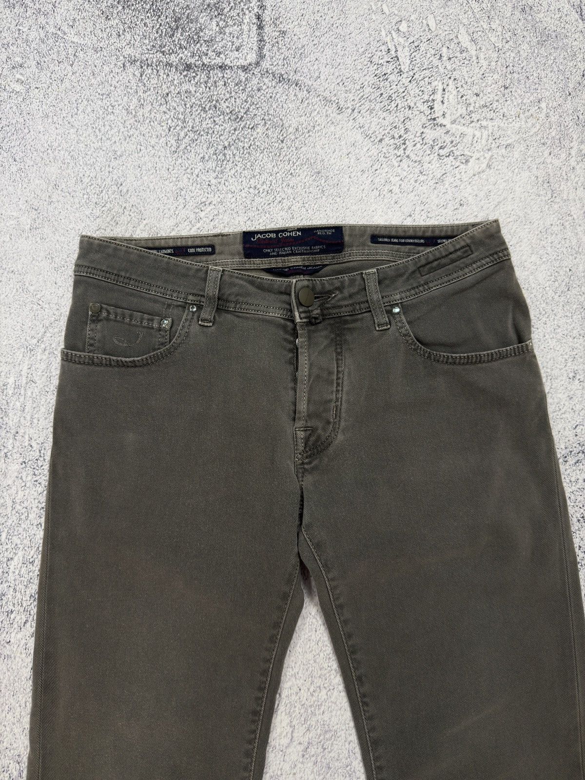 Jacob Cohen Jacob Cohen Luxury Casual Trousers - Style 622 Cotton Pants Size US 32 / EU 48 - 9 Thumbnail