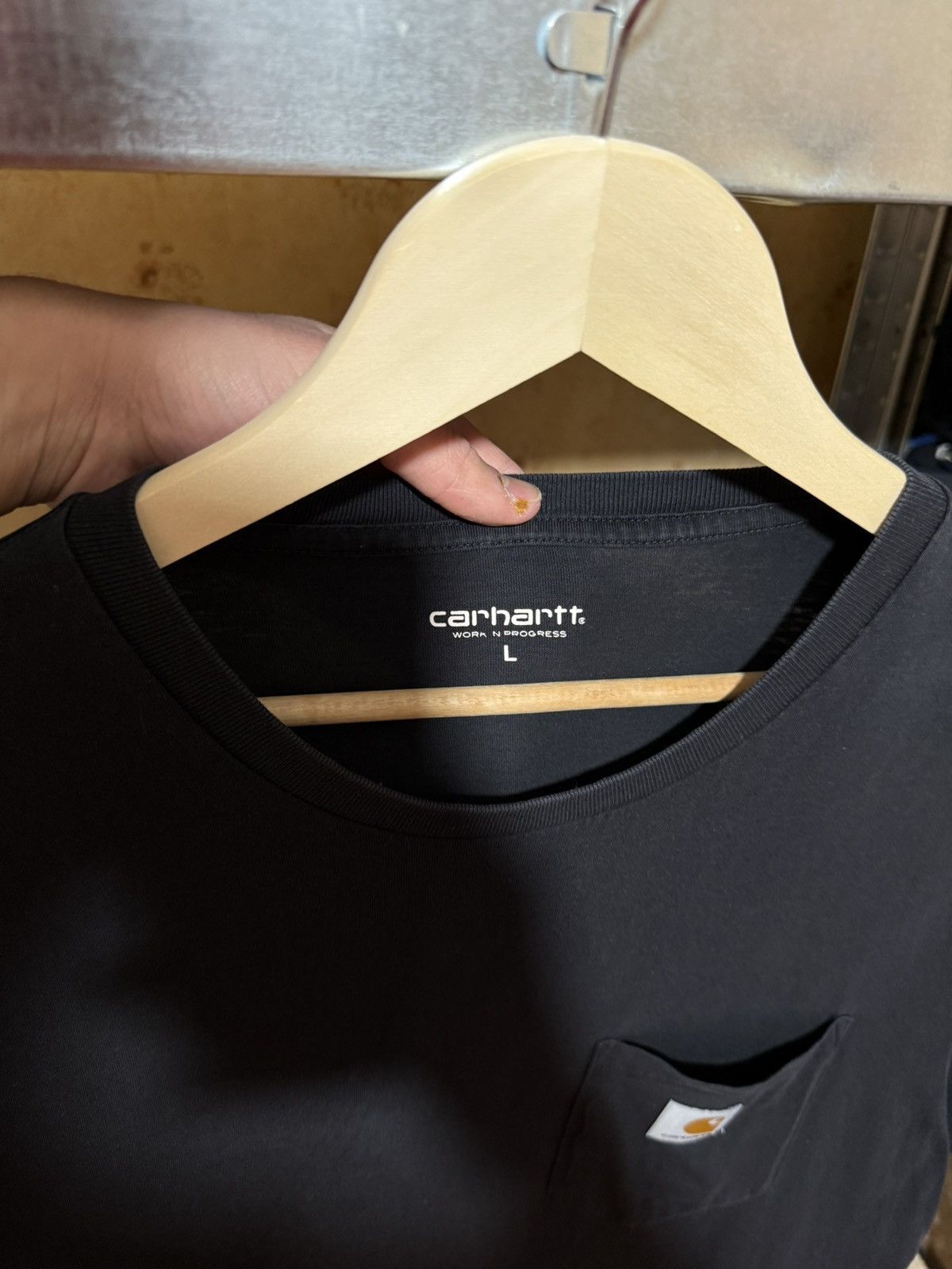 Carhartt × Carhartt Wip Rare Carhartt WIP Pocket Logo Outdoor Retro T-Shirt Y2K Hype Size US L / EU 52-54 / 3 - 4 Thumbnail