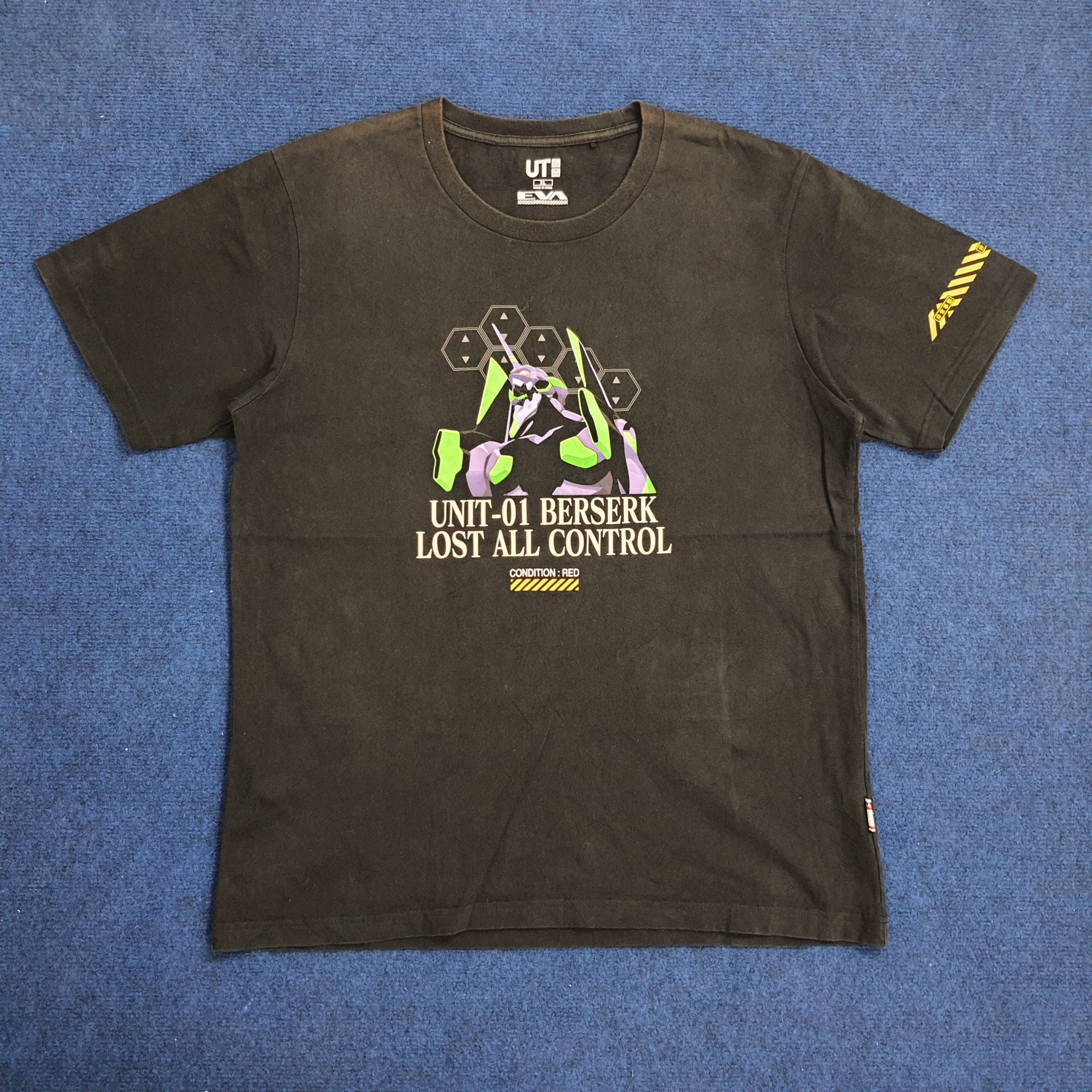 Anime Neon Genesis Evangelion Anime Tshirt Size US L / EU 52-54 / 3 - 1 Thumbnail