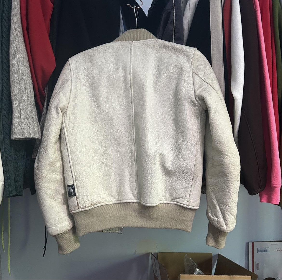 Neighborhood Neighborhood Japan 2003 Real leather Bomber Jacket Size US XS / EU 42 / 0 - 2 Thumbnail
