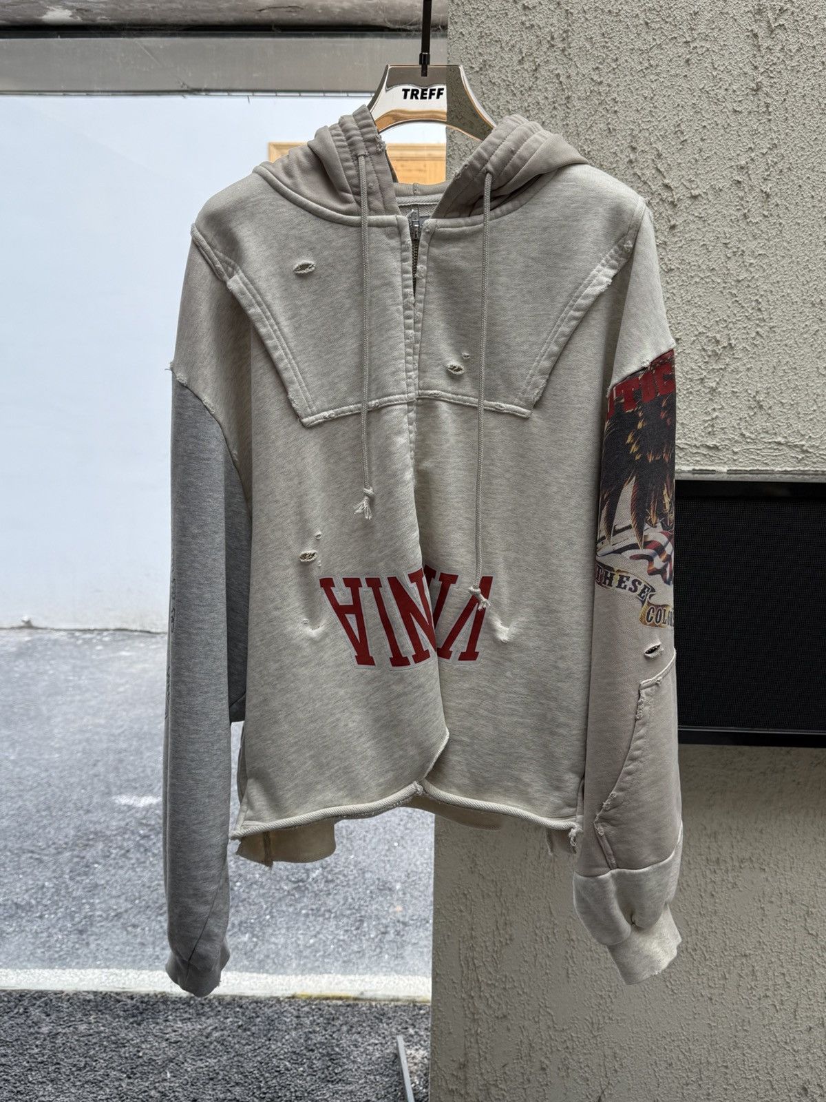 PROJECT G/R Project G/R Army Zip Up Hoodie NYC EXCLUSIVE | Grailed