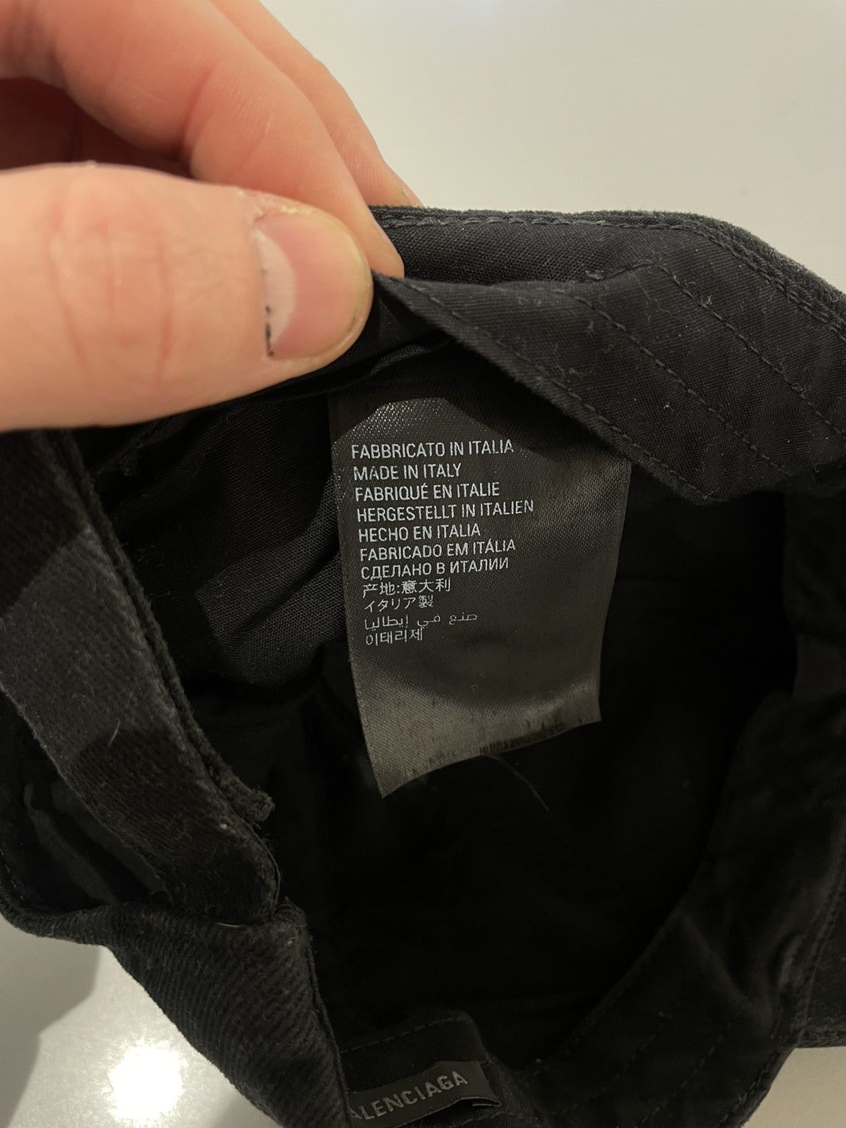 Balenciaga Balenciaga Logo CAP Size ONE SIZE - 3 Thumbnail