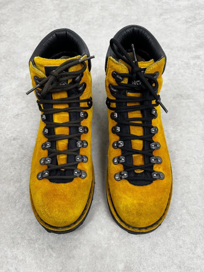 Stone Island Stone Island Yellow Mustard Suede Hiking Boots Size US 10 / EU 43 - 6 Thumbnail