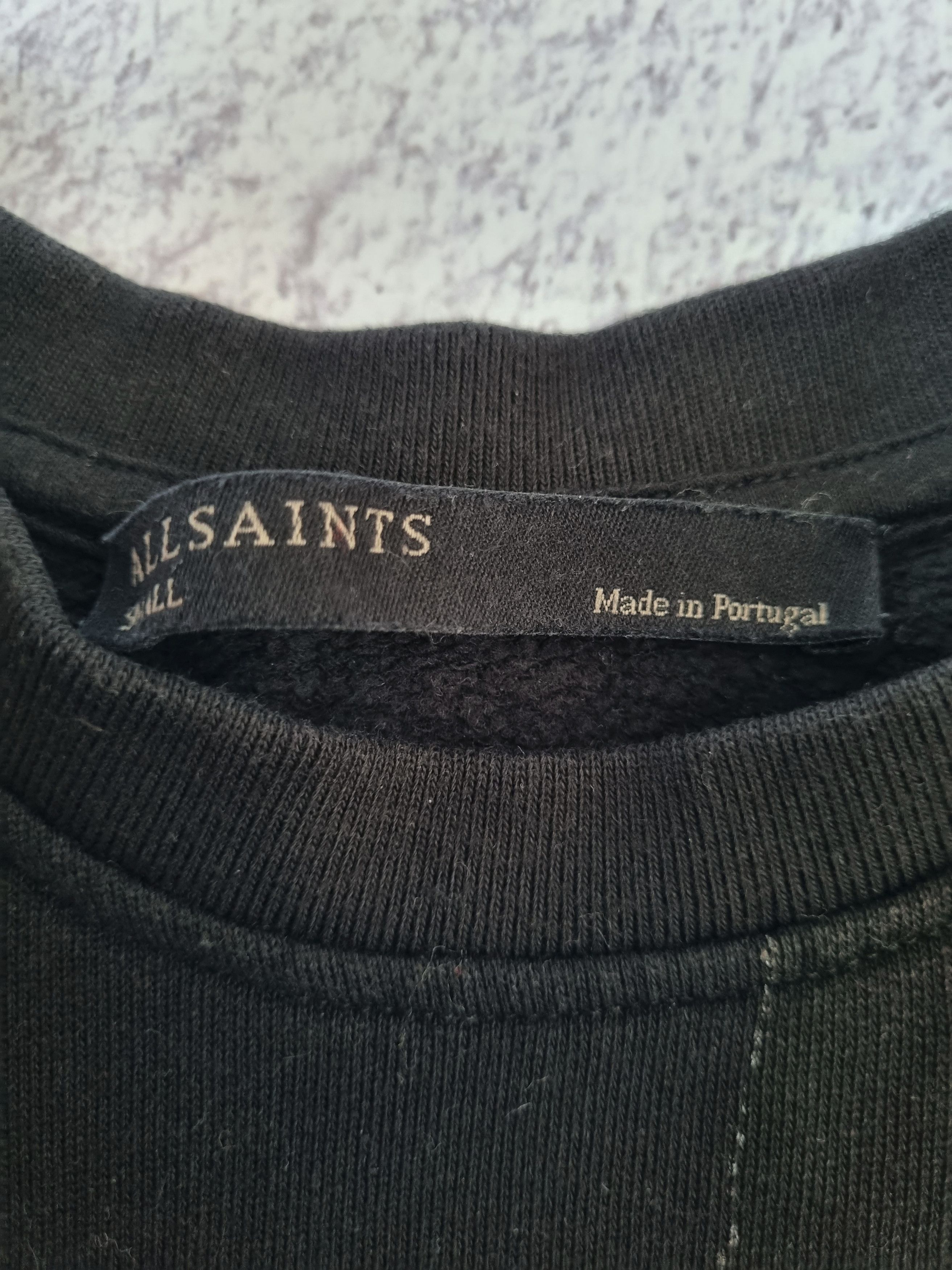 Allsaints AllSaints Piuma Black Sweatshirt, Opium Diesel Style Size S / US 4 / IT 40 - 6 Thumbnail