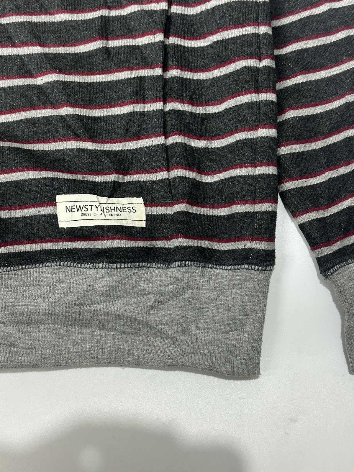 Hysteric Glamour × Le Grande Bleu (L.G.B.) × Vintage Fur Stripe Hoodie Size US M / EU 48-50 / 2 - 6 Thumbnail