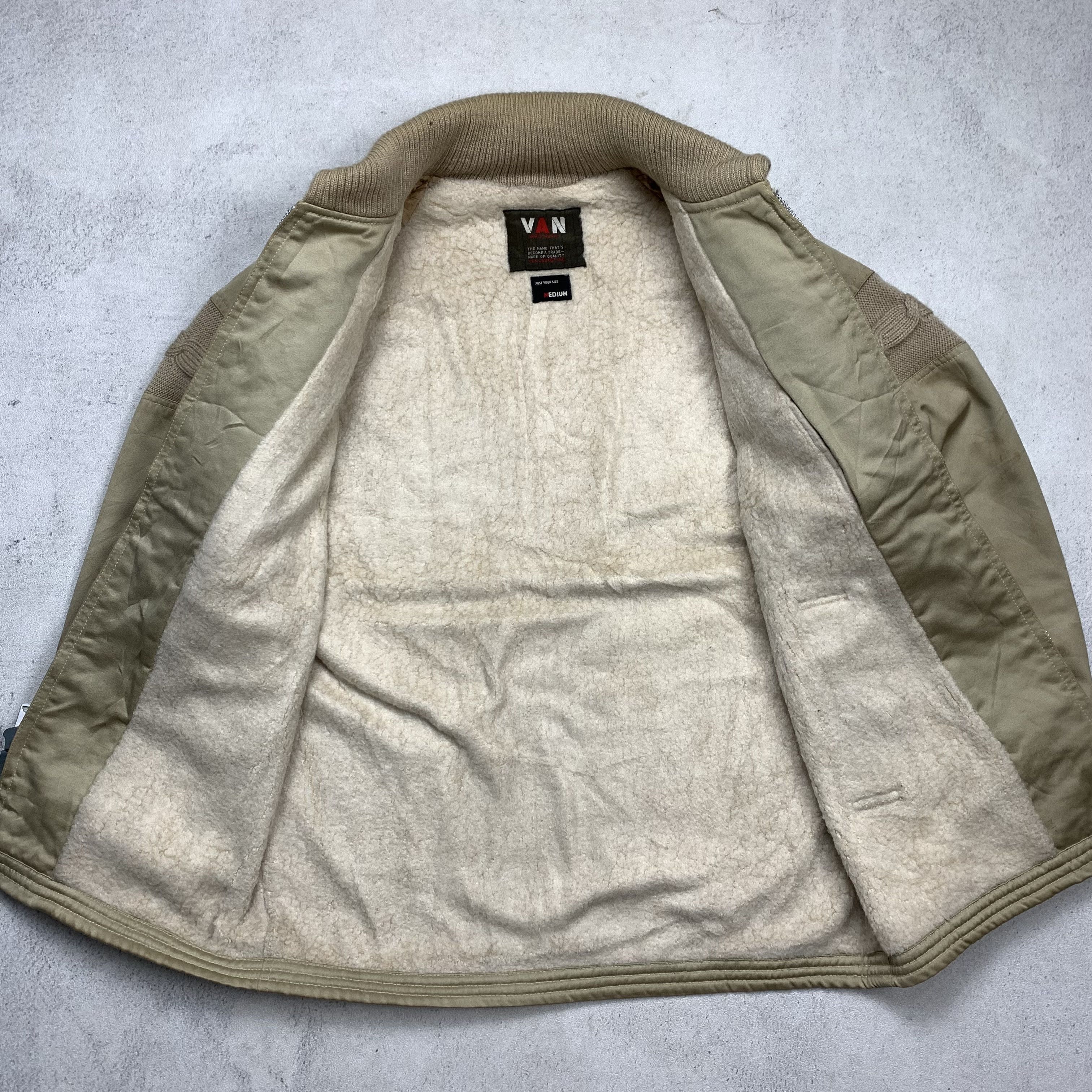 Japanese Brand Van Jacket Sherpa Lined Jacket Size US M / EU 48-50 / 2 - 10 Thumbnail