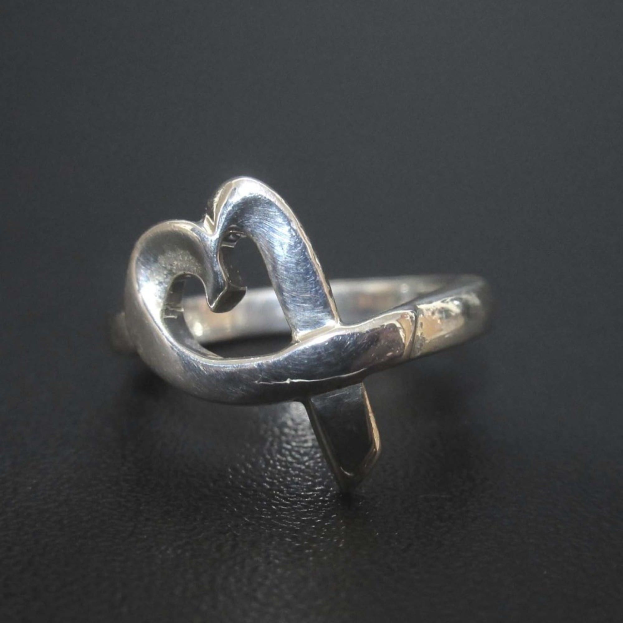 Tiffany & Co. Tiffany & Co. Paloma Picasso Loving Heart Ring, 925SV Silver, Women's Size ONE SIZE - 1 Thumbnail