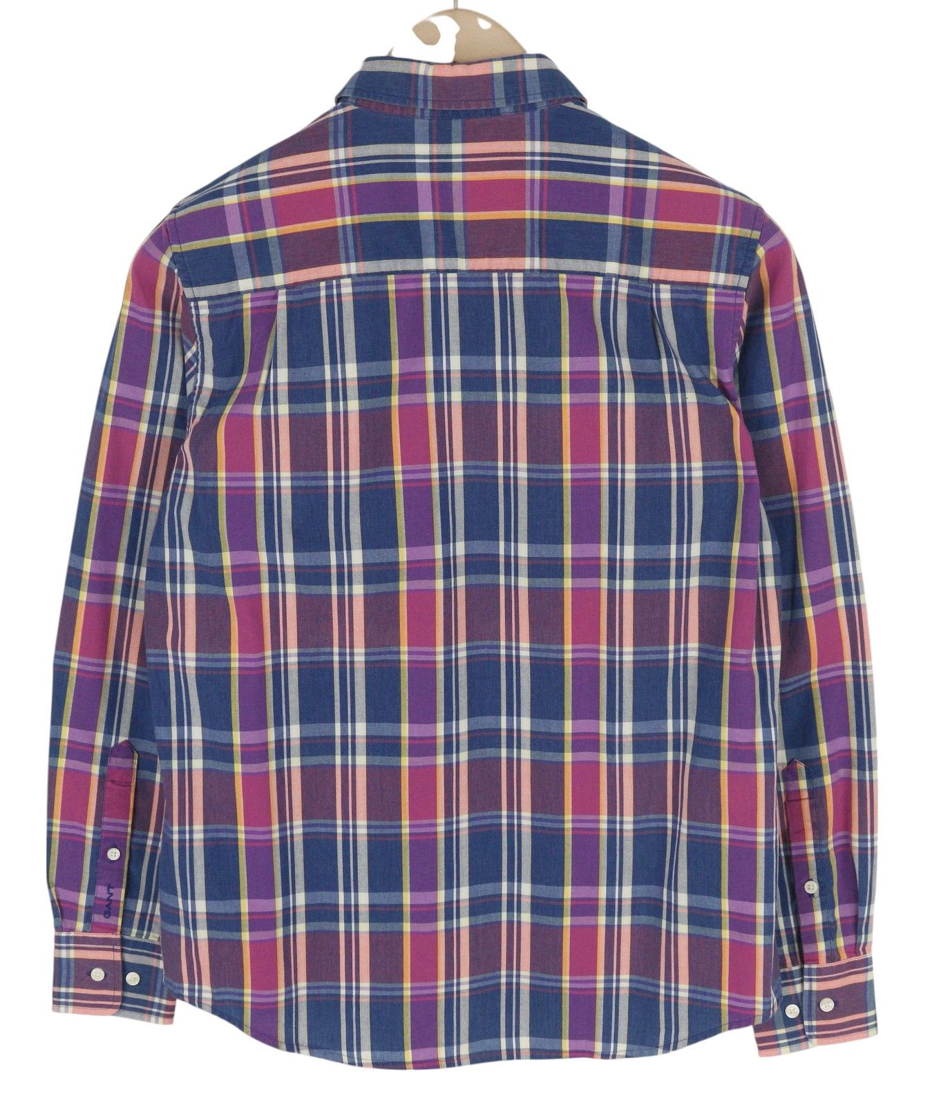 Gant TP INDIGO CHECK EU34 Colourful Button-Up Shirt 85124 Size XS / US 0-2 / IT 36-38 - 2 Thumbnail