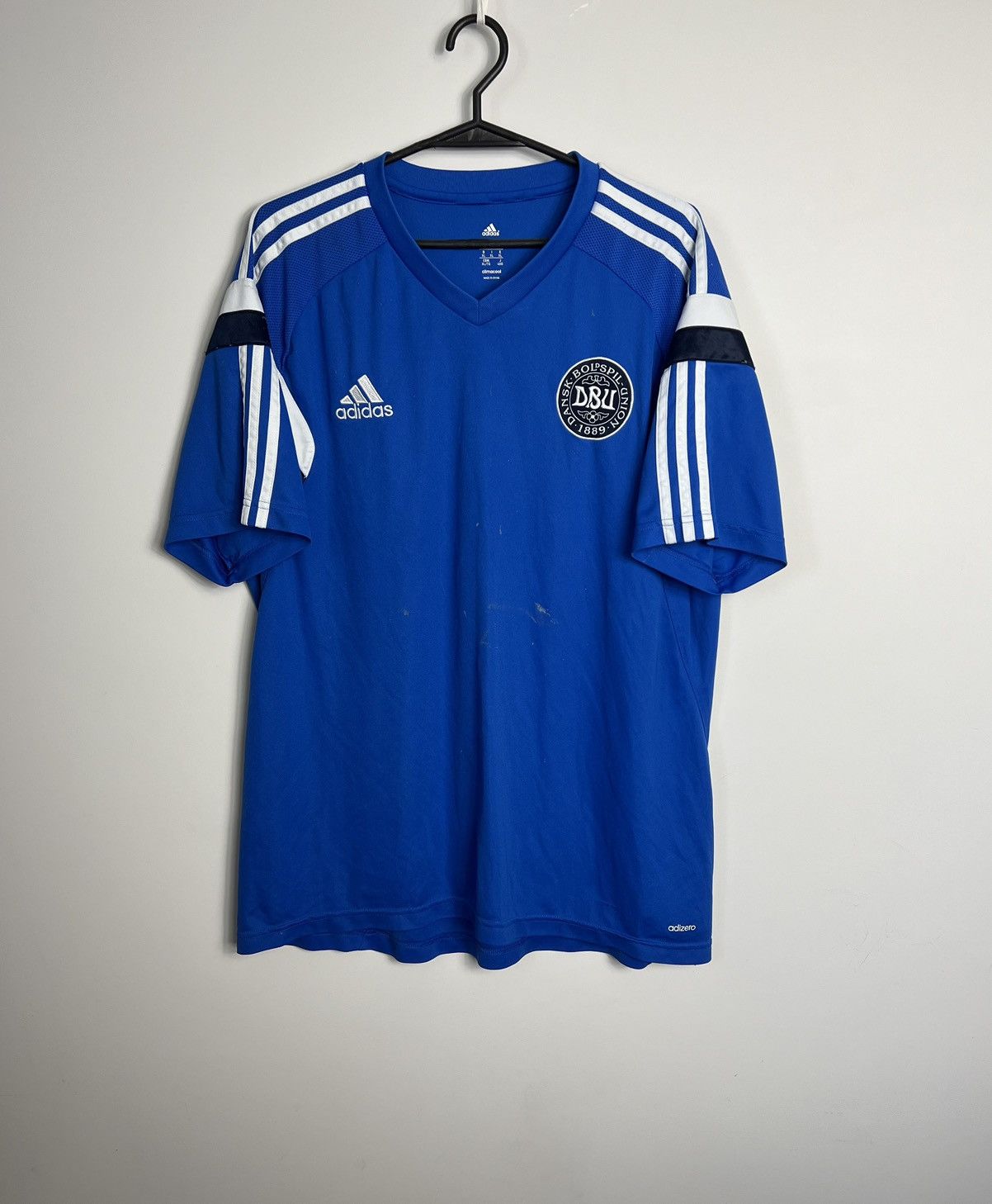 Adidas Adidas Denmark 2013/2015 Soccer Jersey Size US XL / EU 56 / 4 - 1 Thumbnail