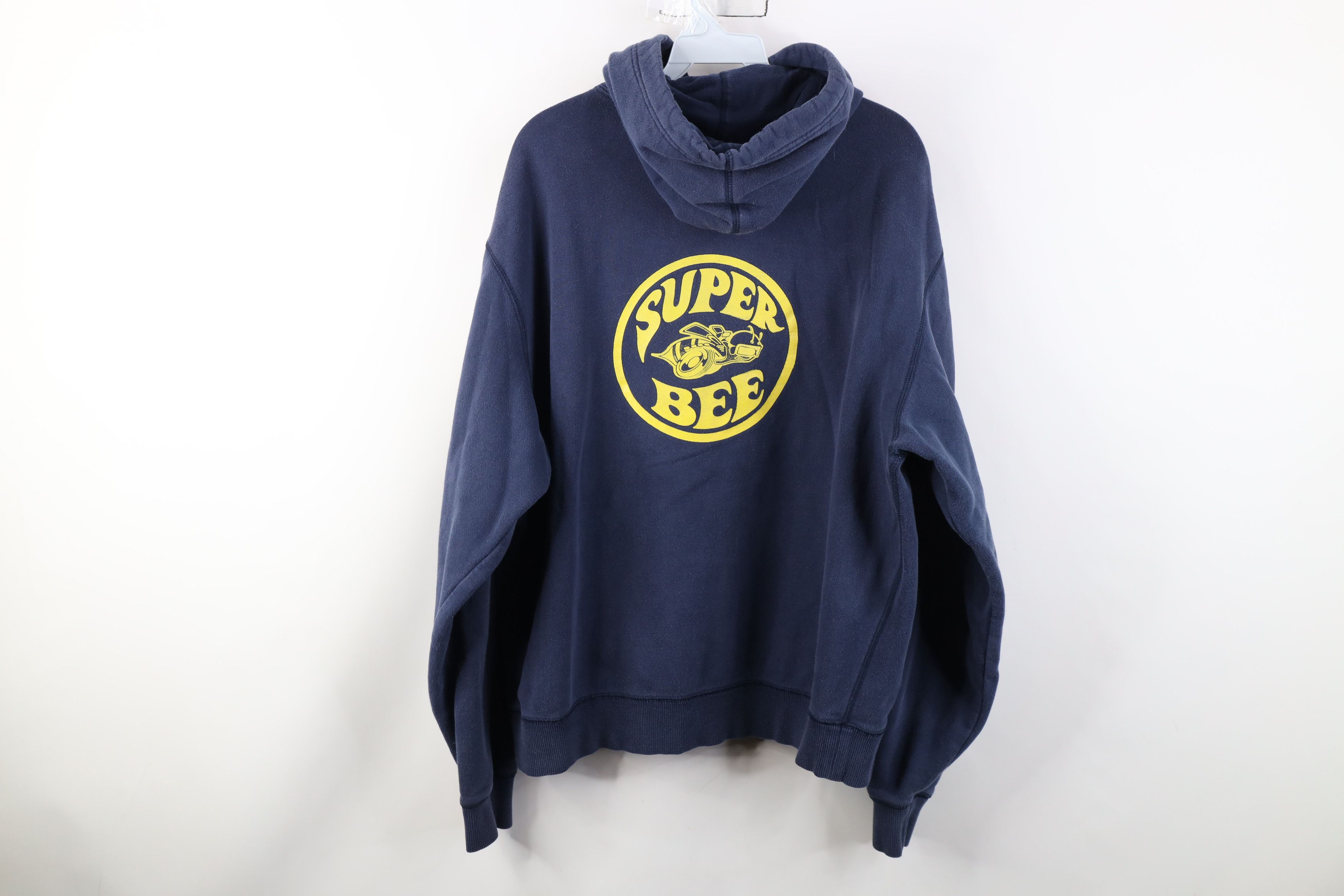 Nike Vintage Nike Super Bee Muscle Car Hoodie Sweatshirt Blue Size US XL / EU 56 / 4 - 13 Thumbnail