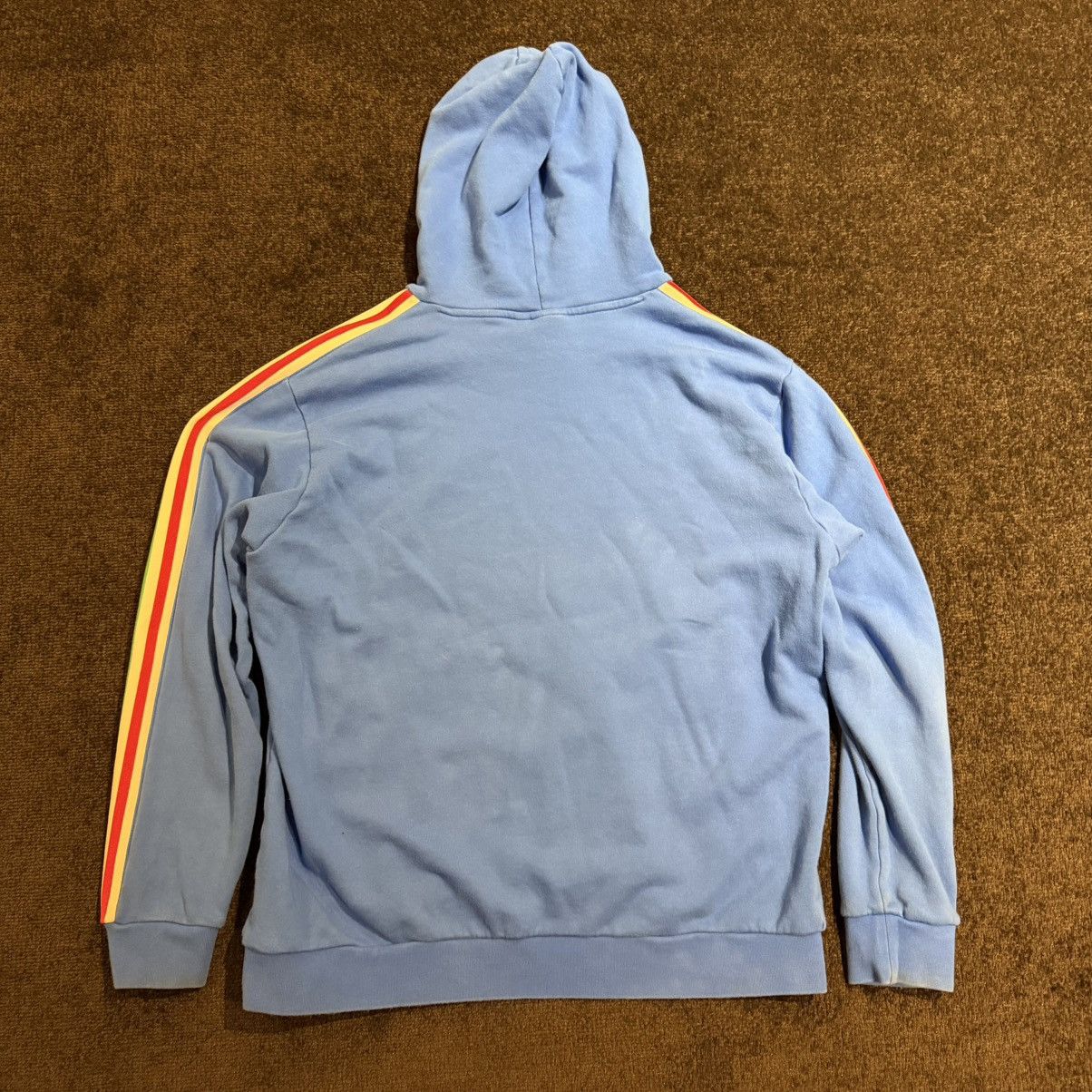 Adidas Adidas Italy 3 stripe hoodie Size US XL / EU 56 / 4 - 6 Thumbnail