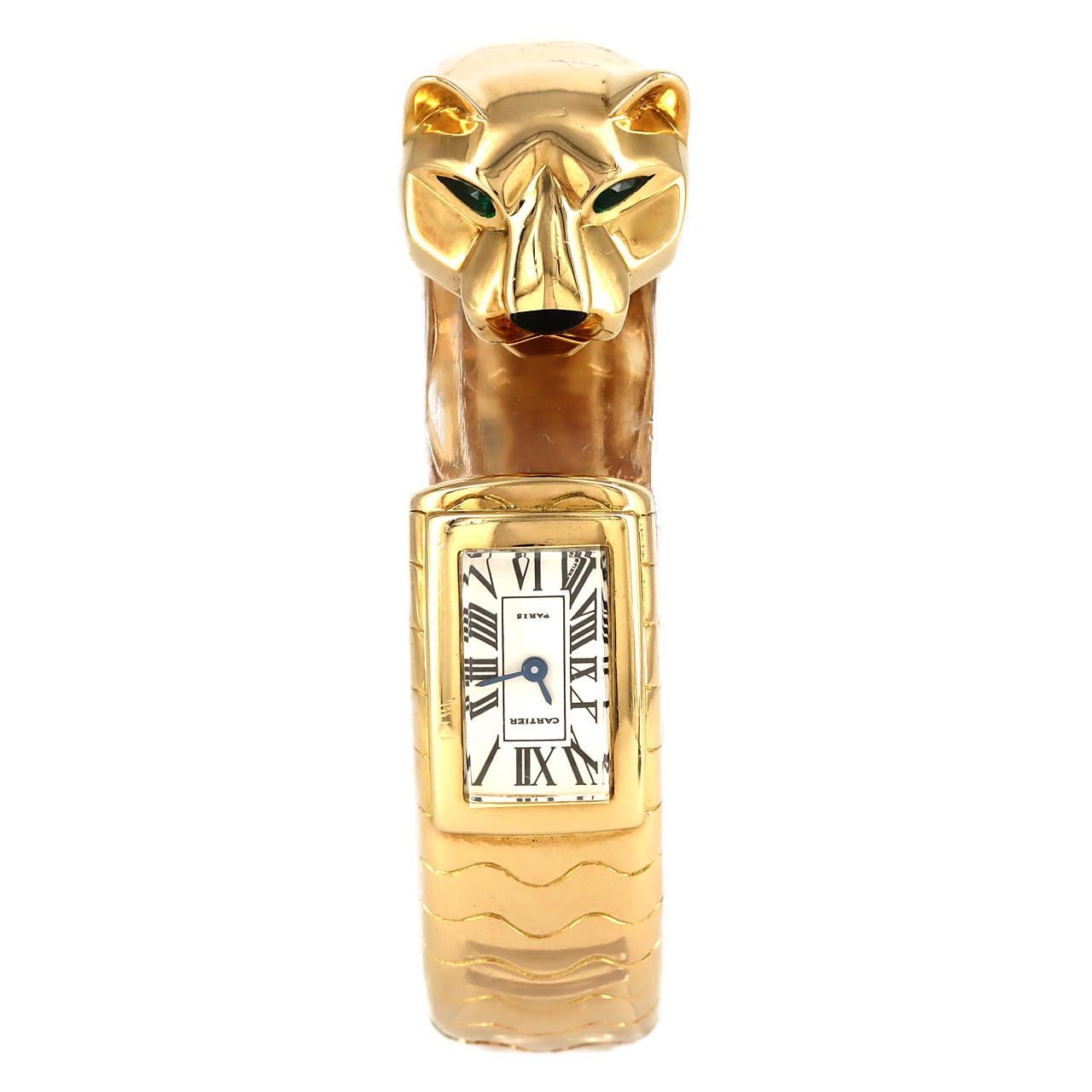 Cartier Cartier Cartier La Calandre Au750 Quartz Crocodile skin Quartz DUTY FREE for USA Size ONE SIZE - 1 Thumbnail