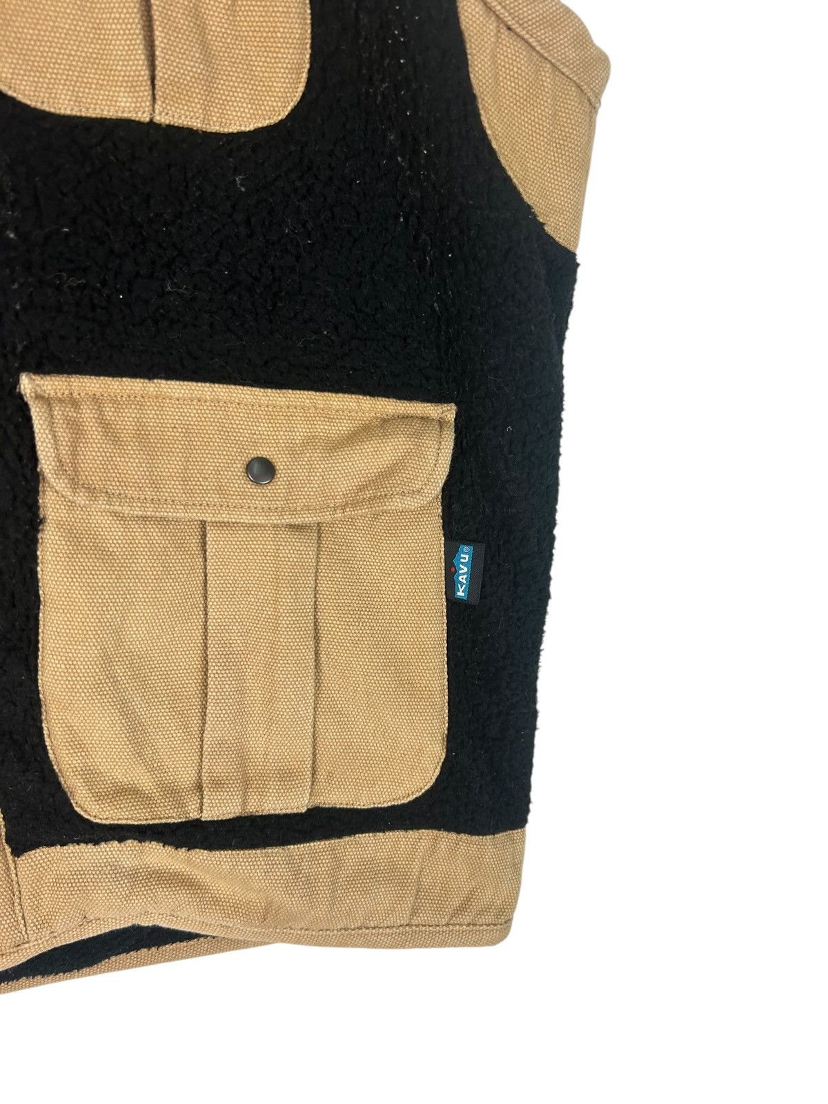 KAVU × Vintage Vintage Fleece Kavu / Outdoor Lifestyle with hoodie Size US M / EU 48-50 / 2 - 4 Thumbnail