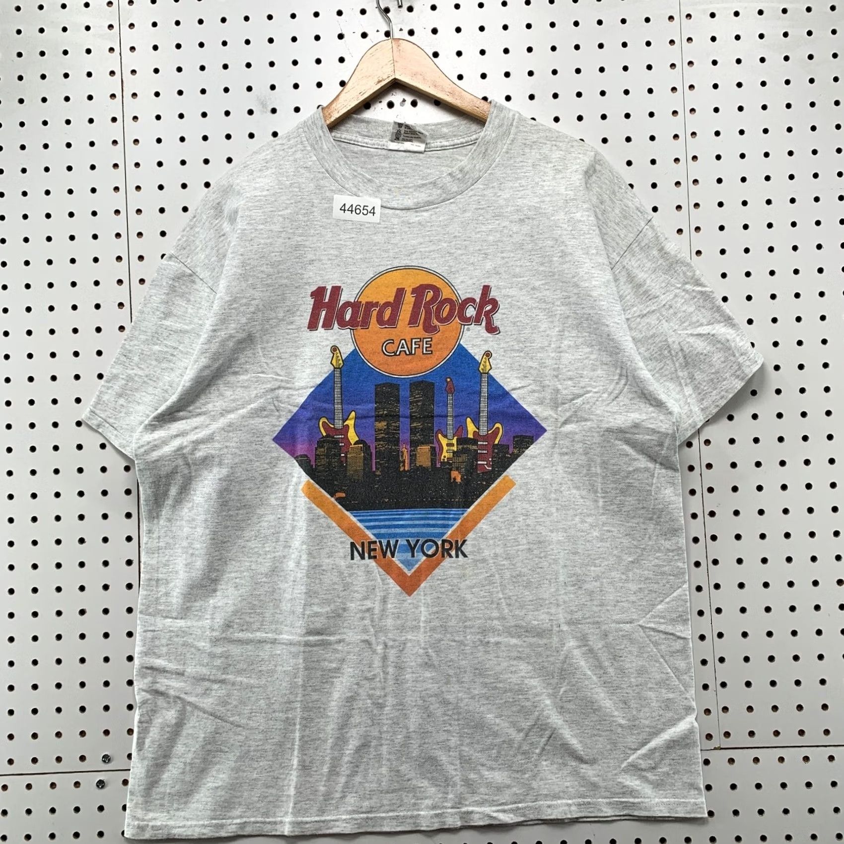 Hard Rock Cafe Vintage Hard Rock Cafe Shirt Mens XL New York Gray Single Stitch 90s Size US XL / EU 56 / 4 - 2 Thumbnail