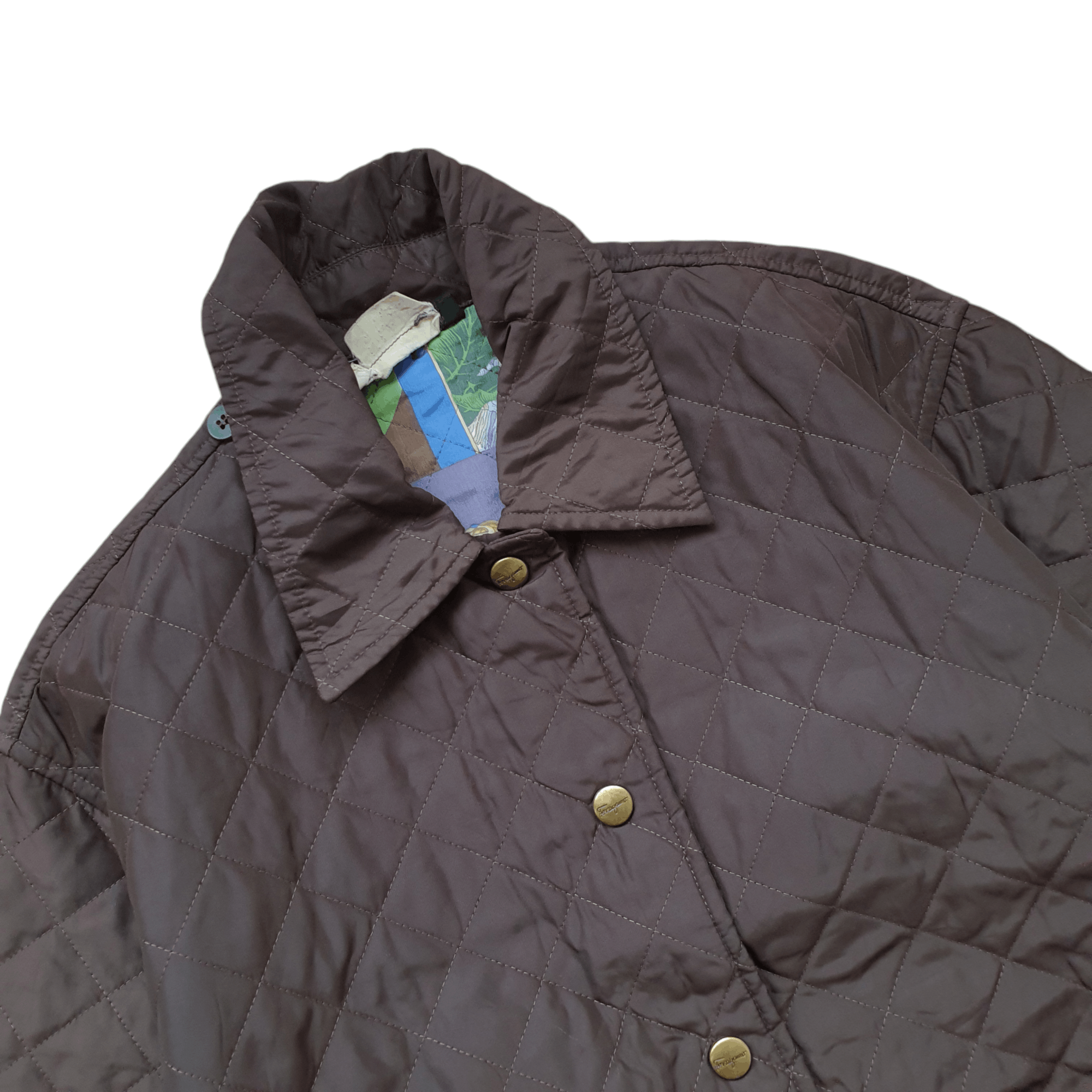 Vintage Salvatore Ferragamo Quilted Jacket