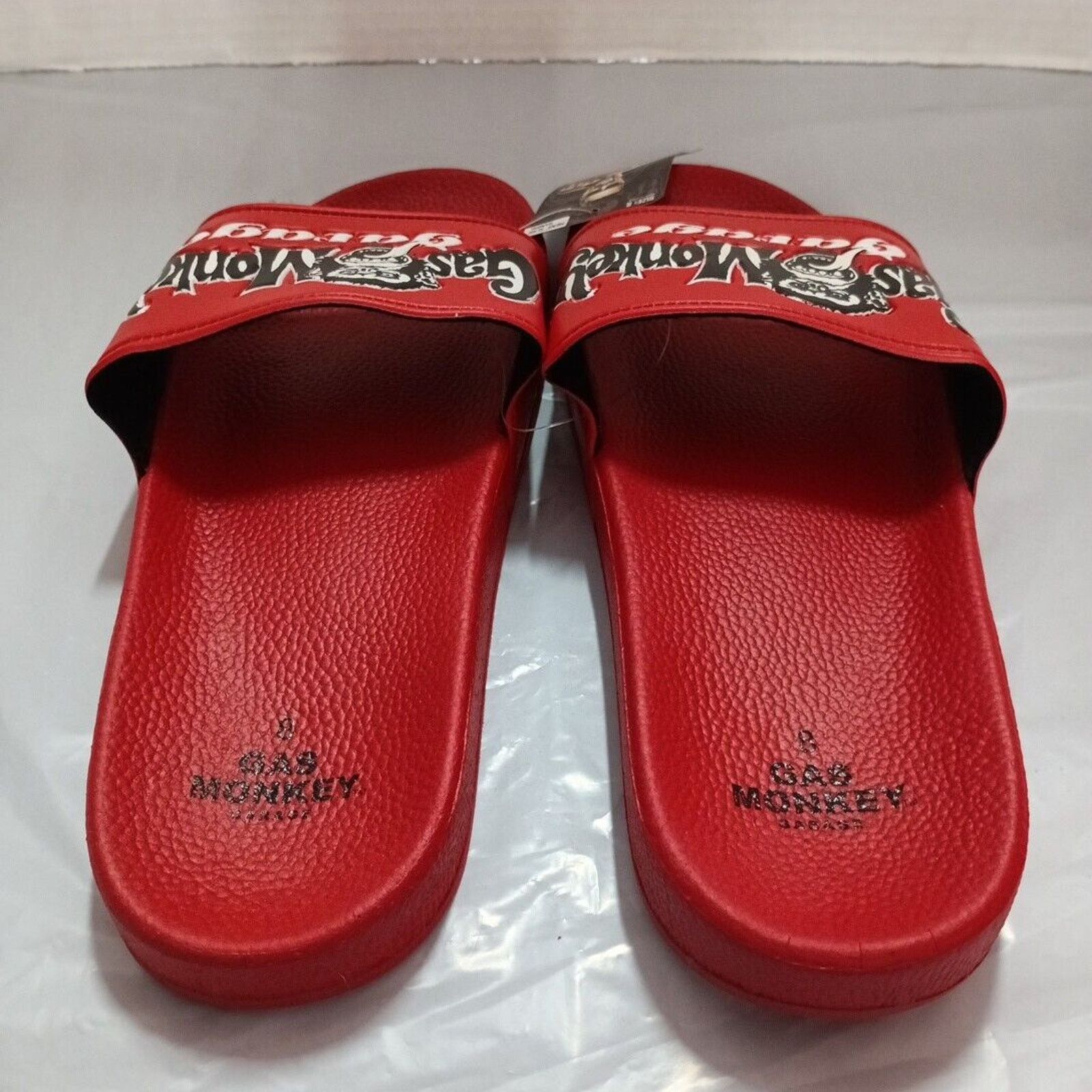 Other Gas Monkey Garage Slides Sandals Men's Size 8 Red Size US 8 / EU 41 - 3 Thumbnail