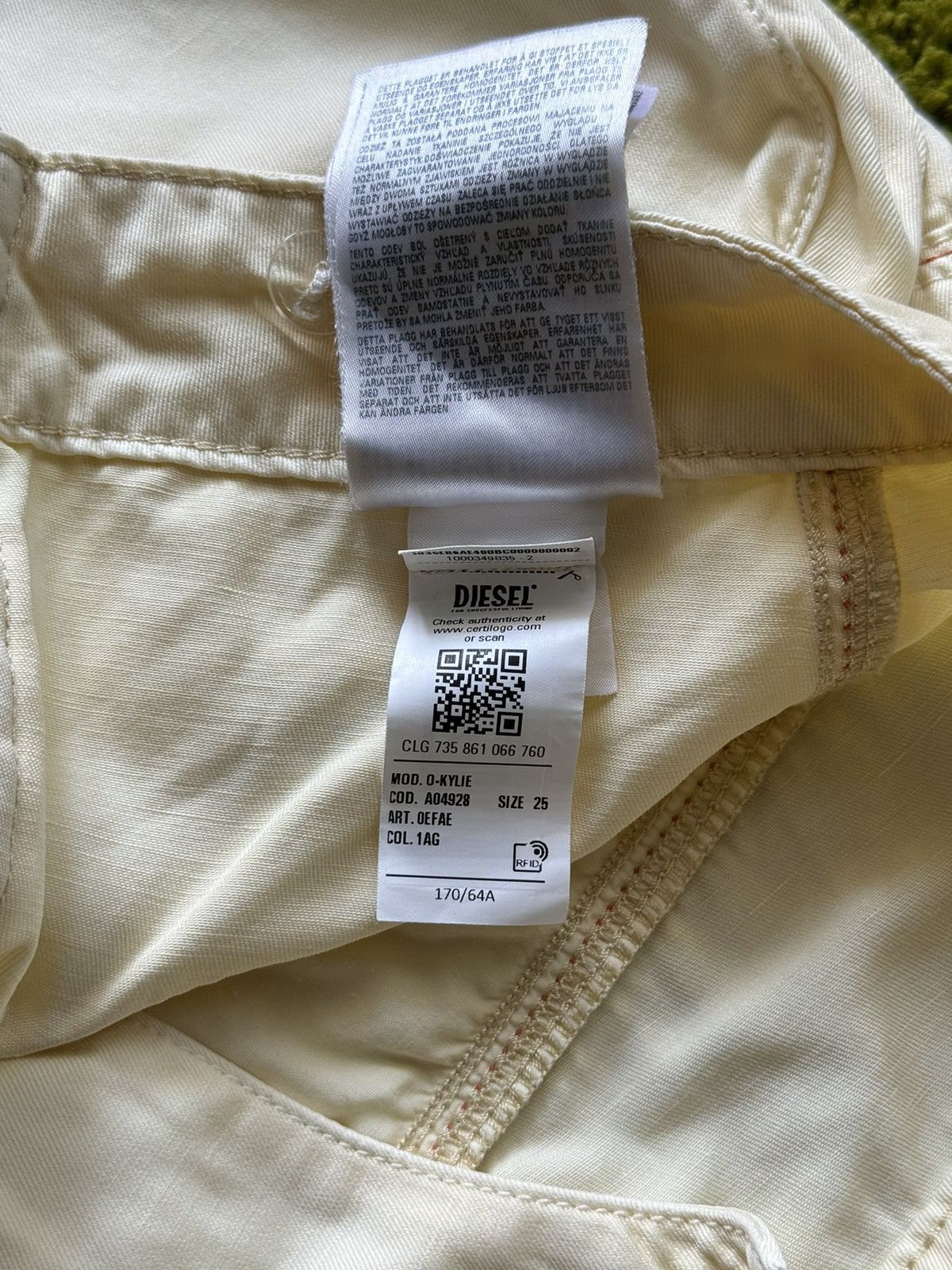 Designer × Diesel × Vintage Diesel Y2K style cargo skirt Size 28" / US 6 / IT 42 - 11 Thumbnail