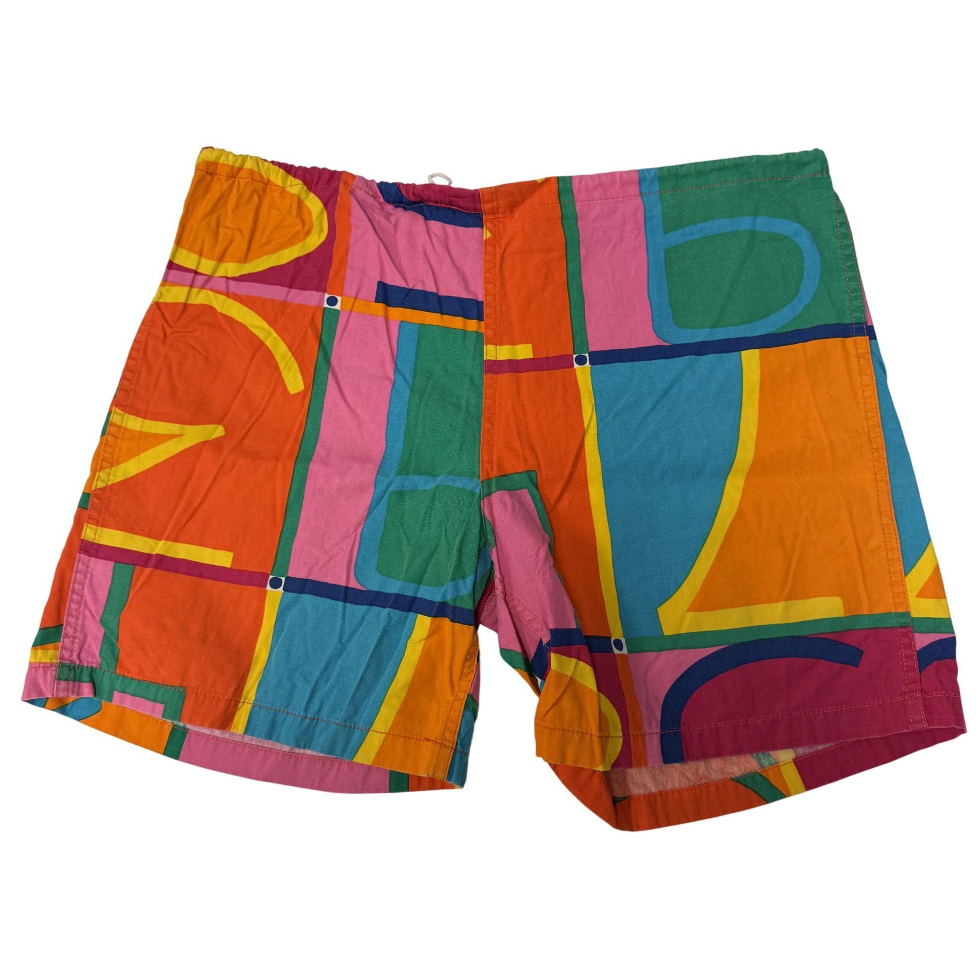 Other Vtg Original JAMS Surf Line GEOMETRIC Numbers Shorts Size US 34 / EU 50 - 2 Thumbnail