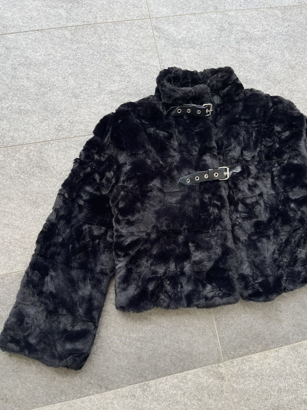 Japanese Brand × Vintage Vintage Sooopheo Snidel Faux Fur Jacket Size L / US 10 / IT 46 - 3 Thumbnail