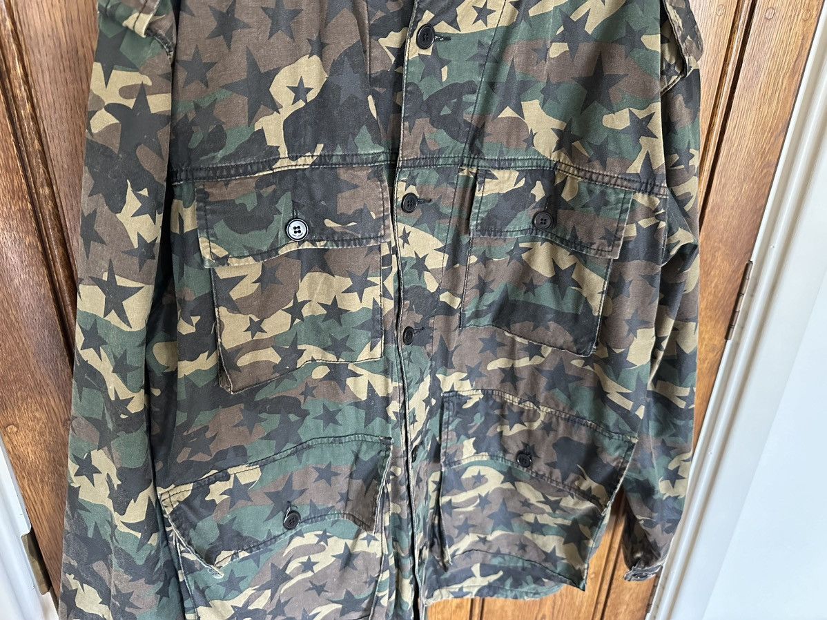 Saint Laurent Paris $2189 Saint Laurent camo star hoodie jacket XL grail Size US XL / EU 56 / 4 - 9 Thumbnail