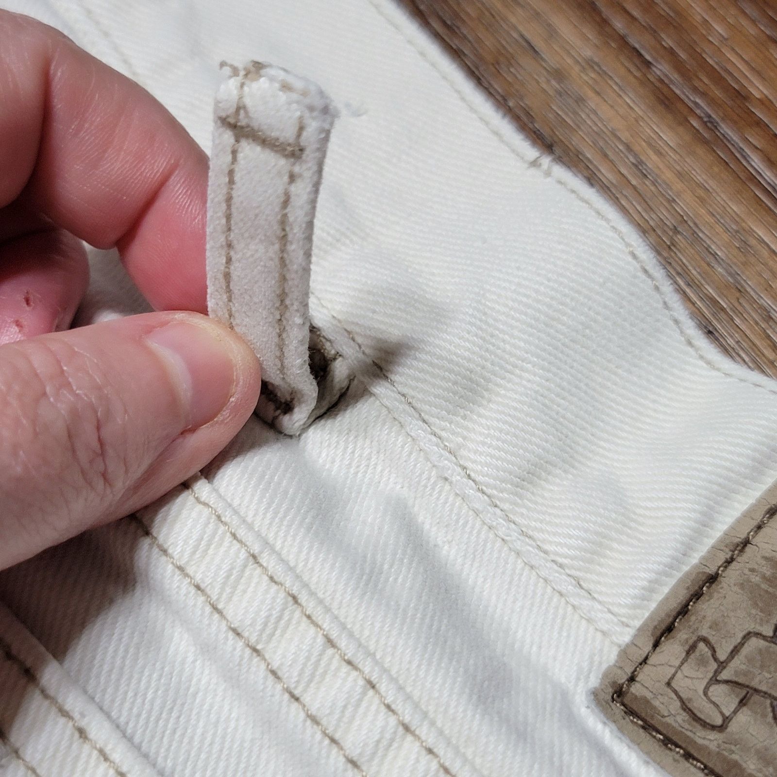 Cabelas Cabela's White Straight Denim Jeans - Size W50 X L32 Size US 44 / EU 60 - 7 Thumbnail