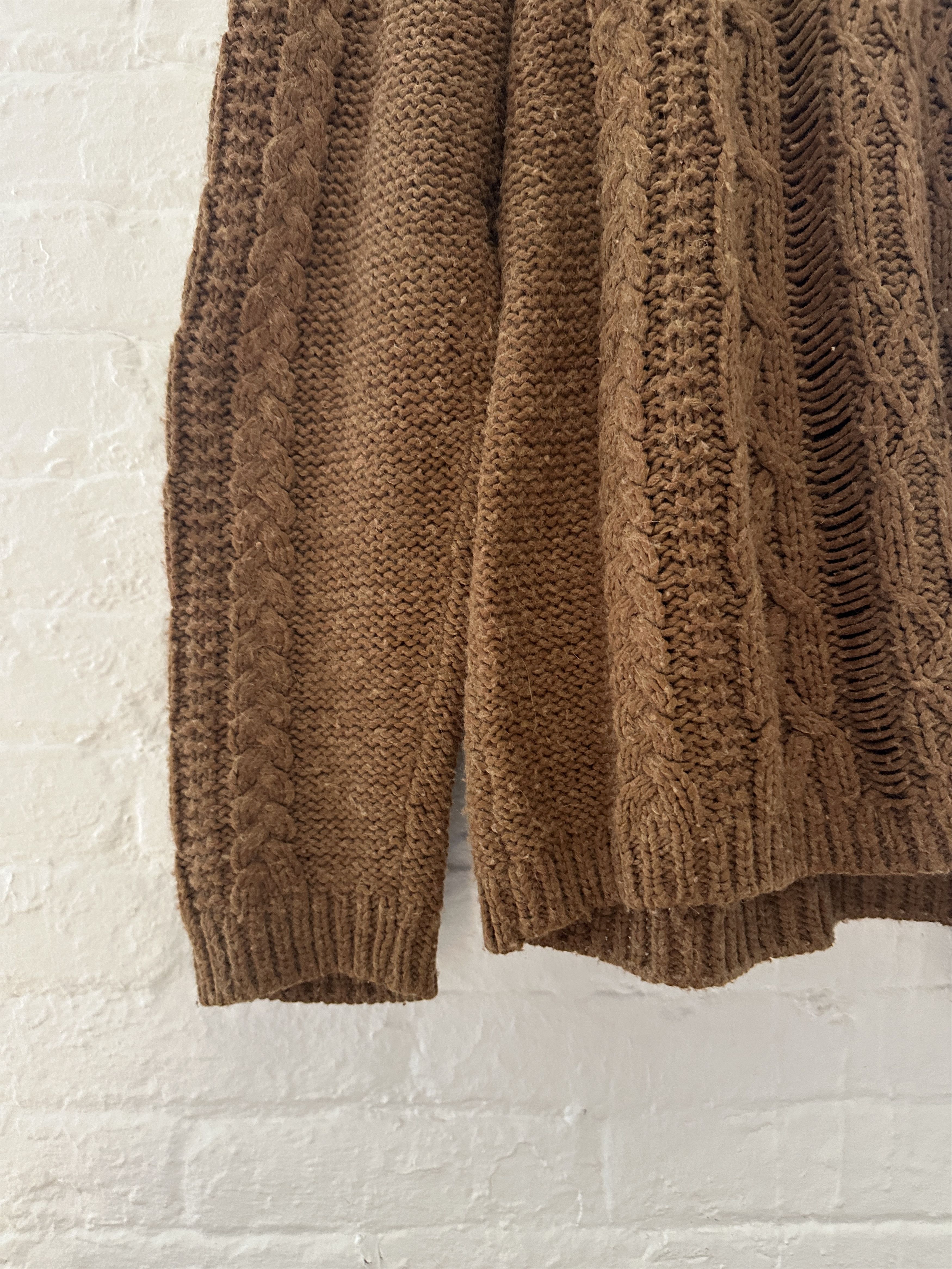 Maison Margiela Maison Margiela Oversized Cableknit Sweater Size US XXL / EU 58 / 5 - 3 Thumbnail