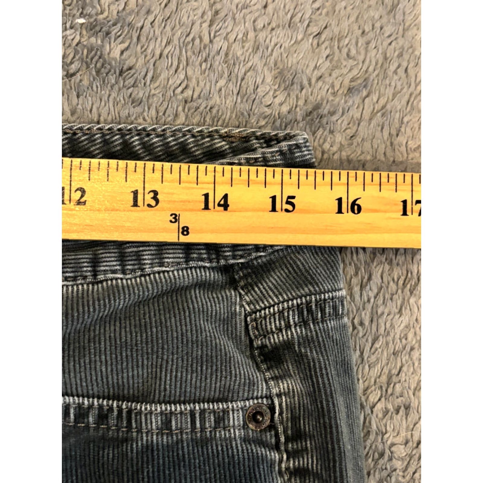 Ann Taylor Ann Taylor LOFT Corduroy Pants Womens 31x30 Original Boot Gray Casual Stretch - Bootcut - Regular - Pants - Gray - Ann Taylor LOFT - Corduroy - 31x30 Size 24" / US 00 / IT 34 - 3 Thumbnail