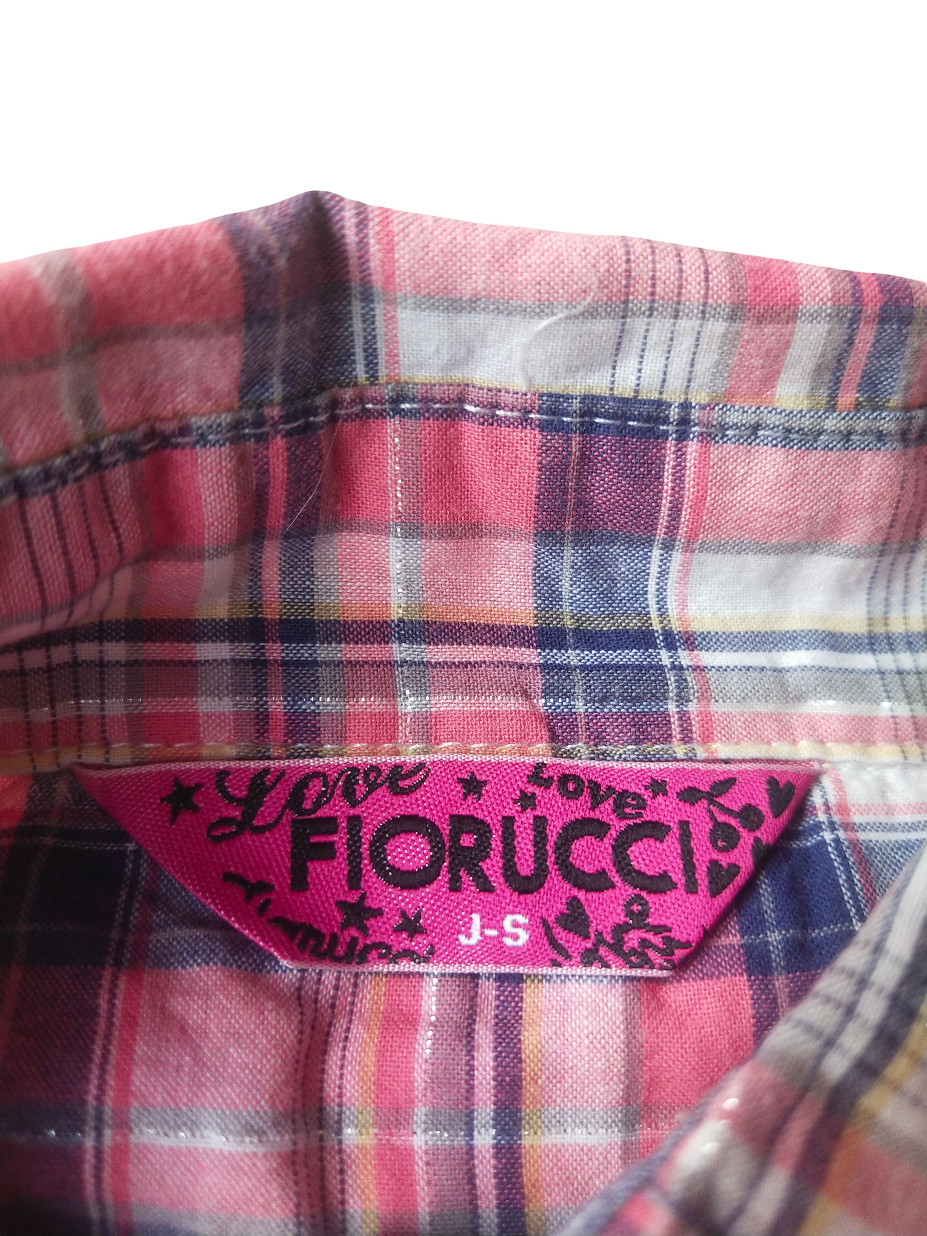 Fiorucci 2000s Fiorucci Plaid Lace Shirt Fairy Grunge Coquette Y2K Size S / US 4 / IT 40 - 7 Thumbnail