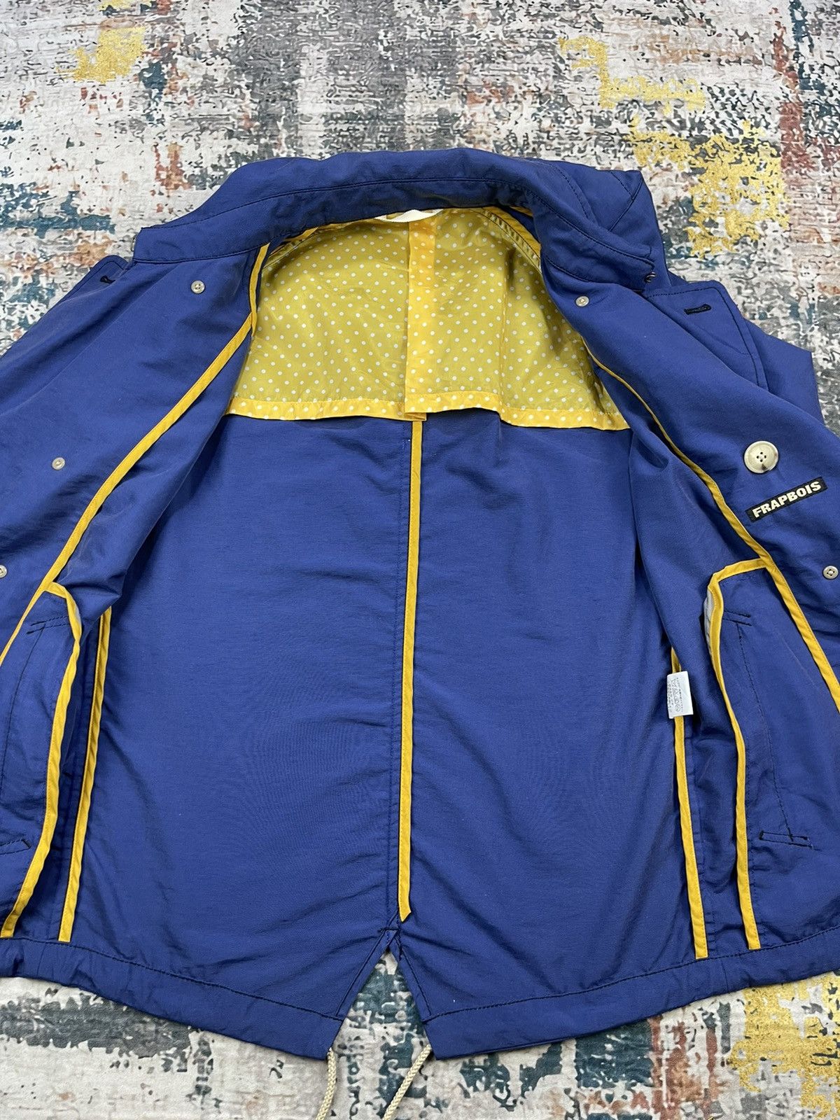 Frapbois Frapbois Nylon Double Breasted Fish Tail Coats Size US XS / EU 42 / 0 - 9 Thumbnail