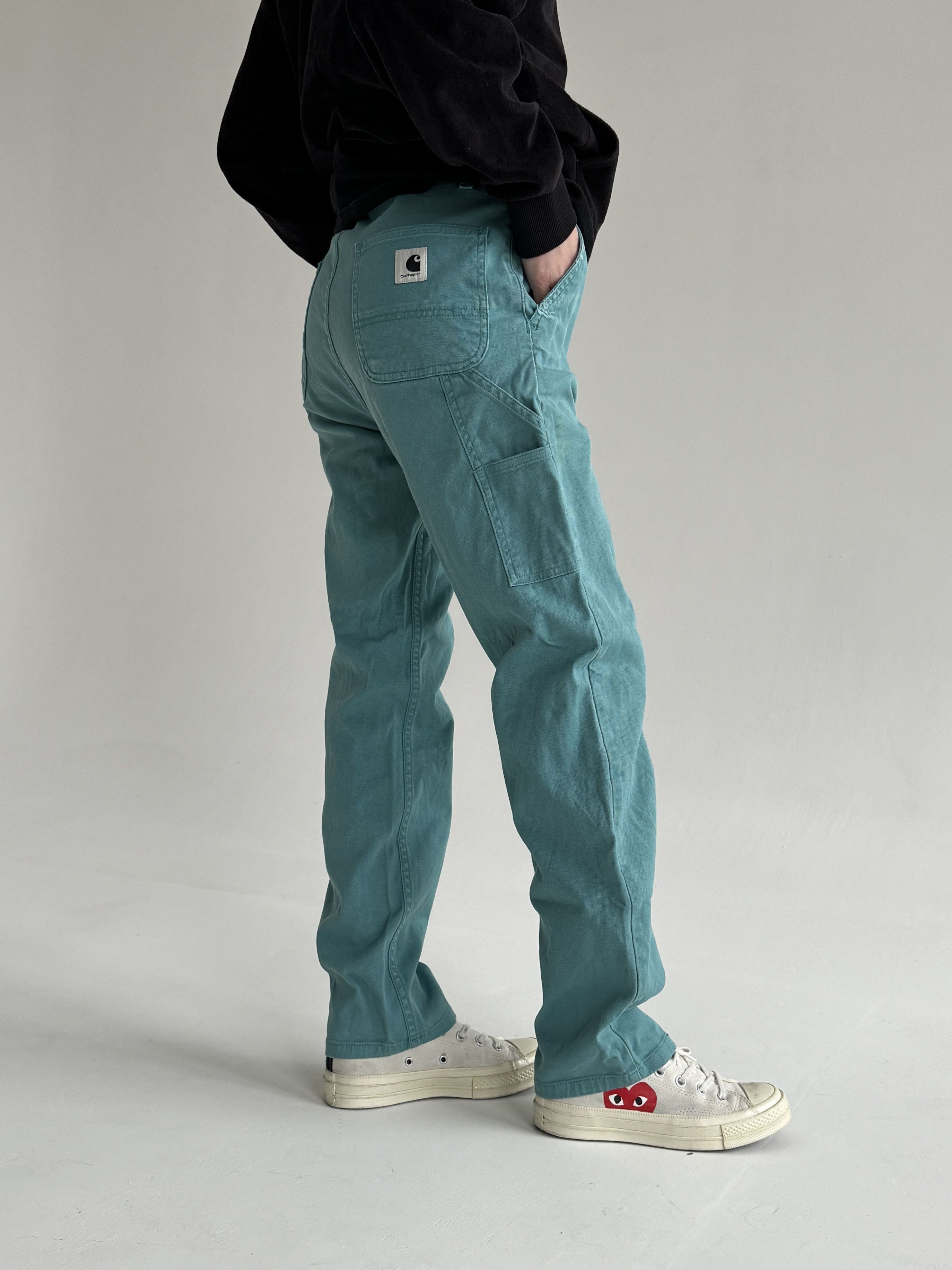 Carhartt × Vintage Carhartt WIP Pierce Relaxed Carpenter Pants Size 27" / US 4 / IT 40 - 9 Thumbnail