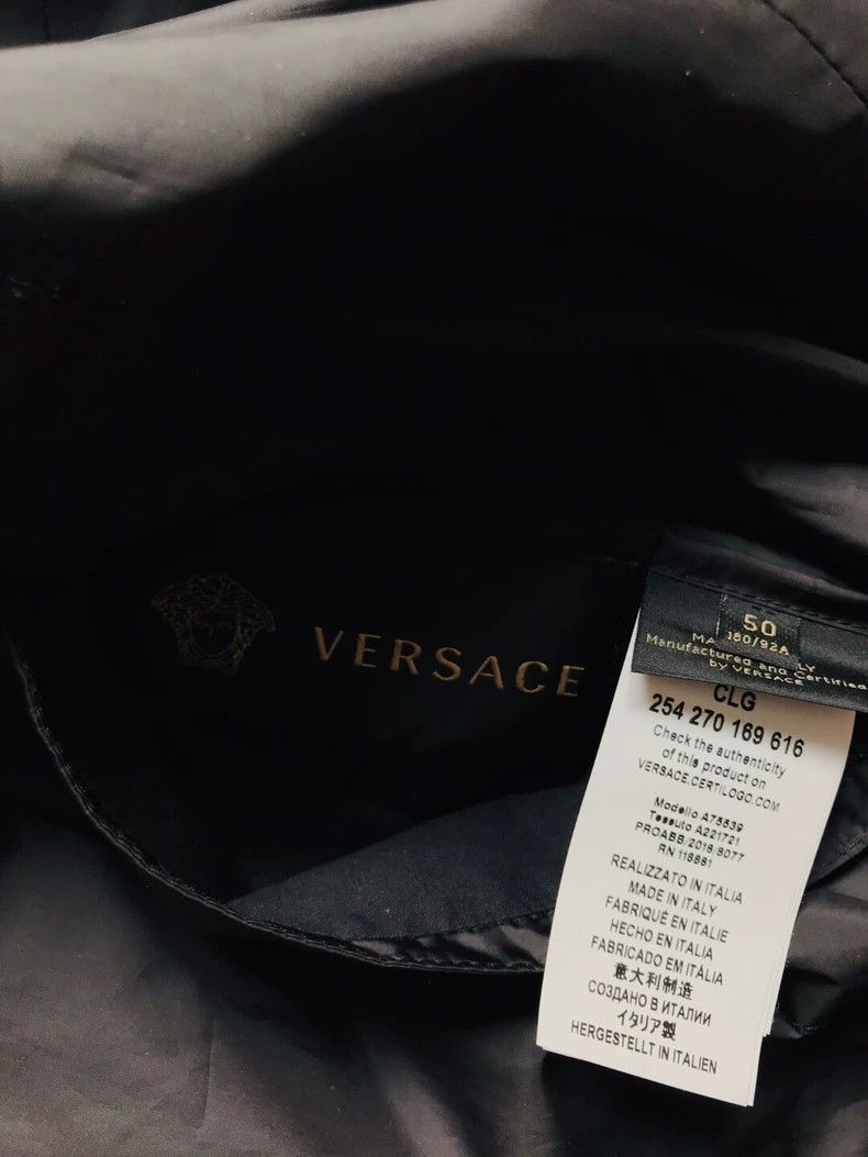 Versace Versace Reversible jacket hoodie Size US L / EU 52-54 / 3 - 6 Thumbnail