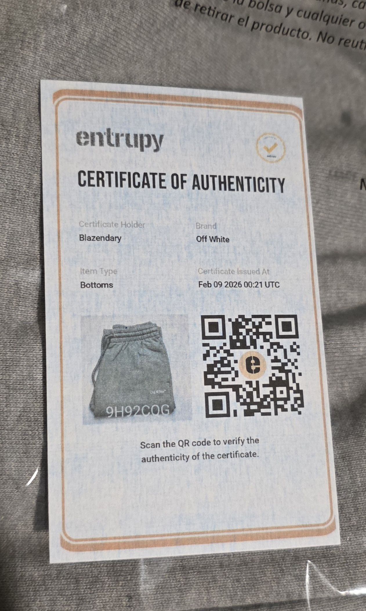 Off-White Off-White Wave Diagonal Sweatpants Size M - Retail $675 Size US 32 / EU 48 - 8 Thumbnail