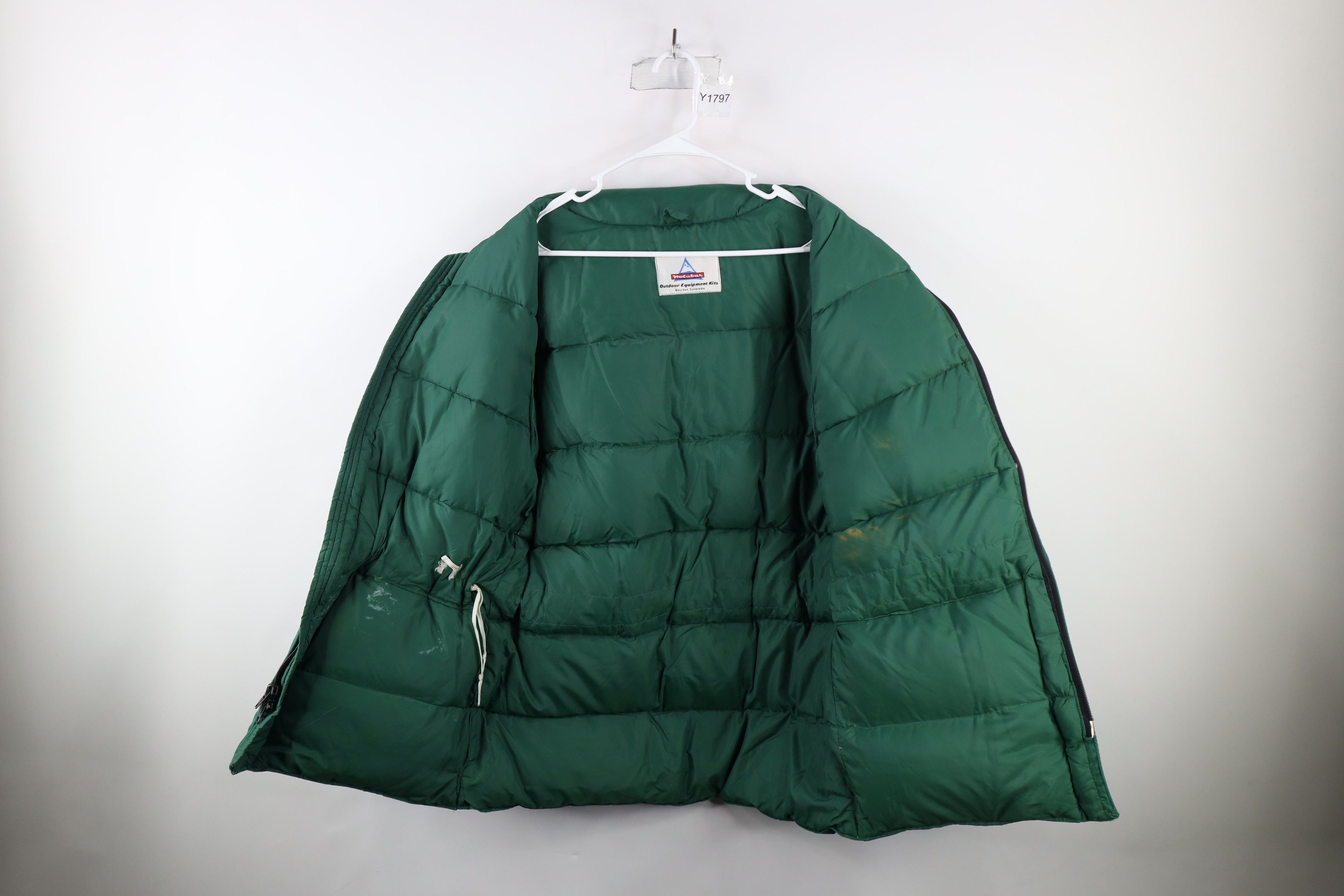 Holubar Vintage 70s Holubar Down Winter Puffer Jacket Green USA Size US L / EU 52-54 / 3 - 9 Thumbnail
