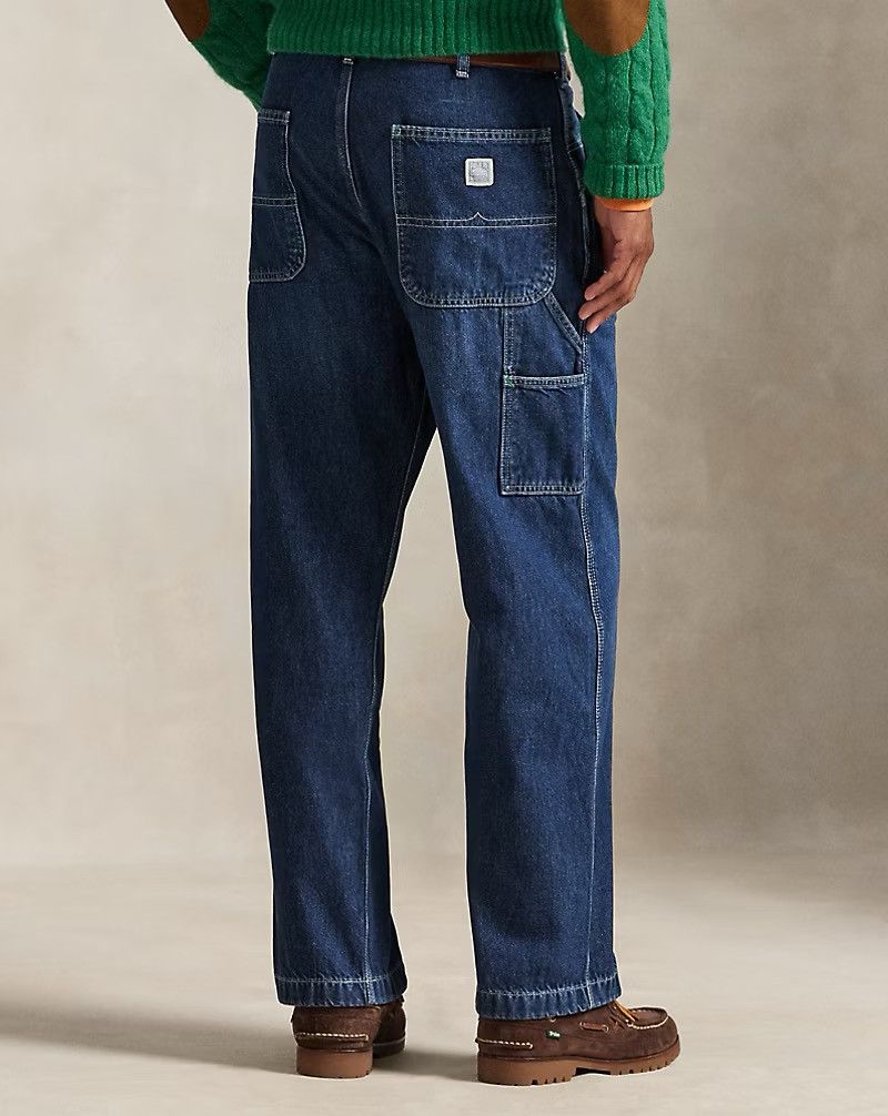 Polo Ralph Lauren Ralph Lauren Polo Dungaree Fit Carpenter Jean Blue Size 34 Size US 34 / EU 50 - 3 Thumbnail