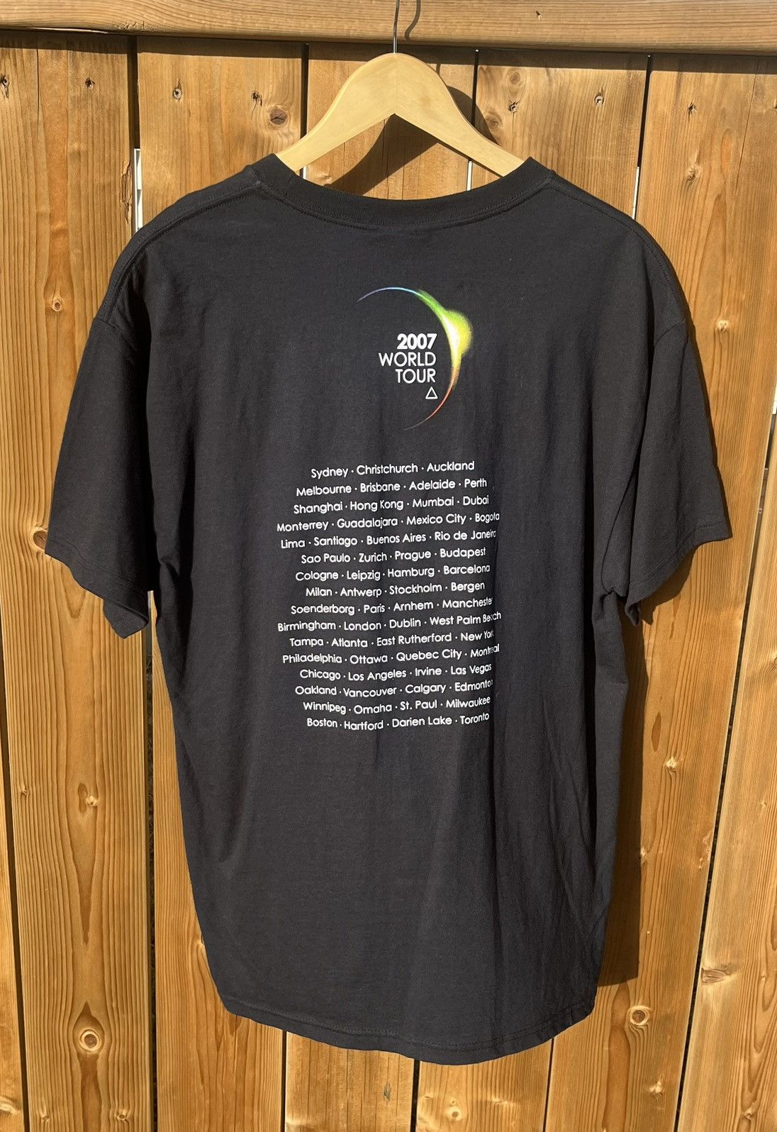 Band Tees × Vintage Vintage Y2K Pink Floyd World Tour Size US XL / EU 56 / 4 - 2 Thumbnail