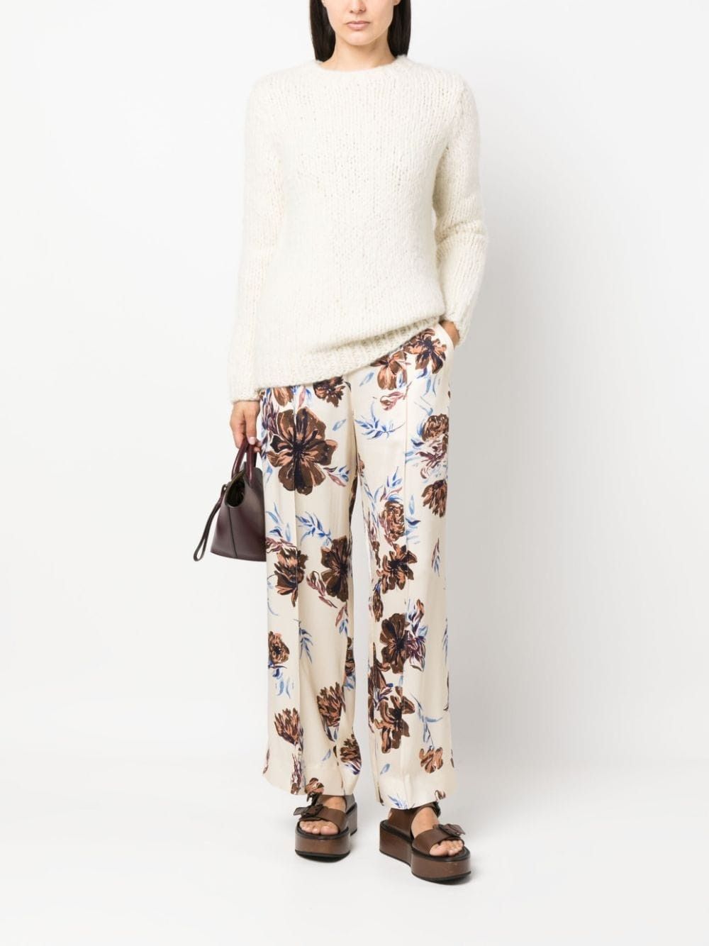 Jil Sander o1y1025 Sweatpant in Multicolor Size 28" / US 6 / IT 42 - 4 Thumbnail