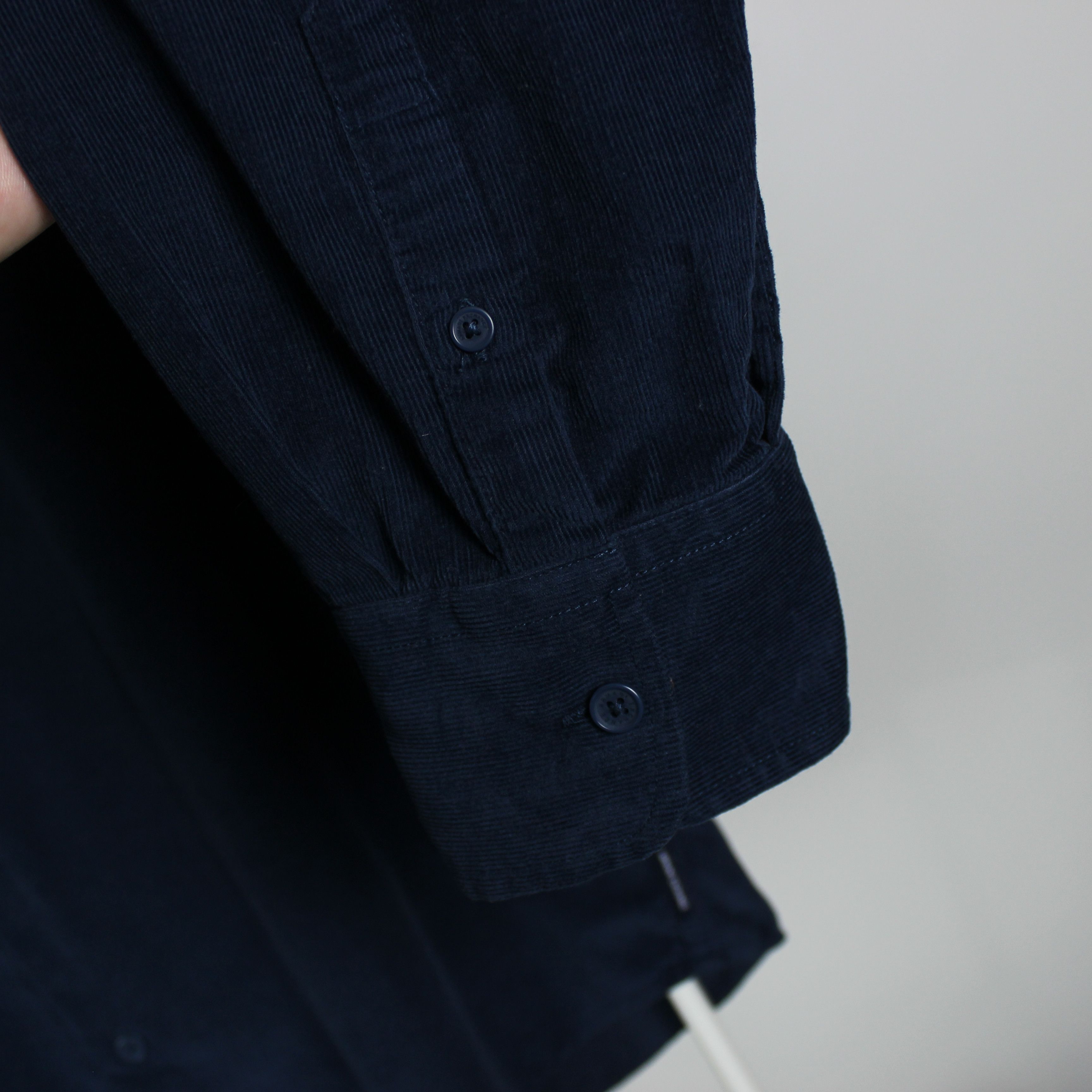 Armani Exchange EA Armani Exchange shirt velvet cotton L XL navy blue Size US XL / EU 56 / 4 - 8 Thumbnail