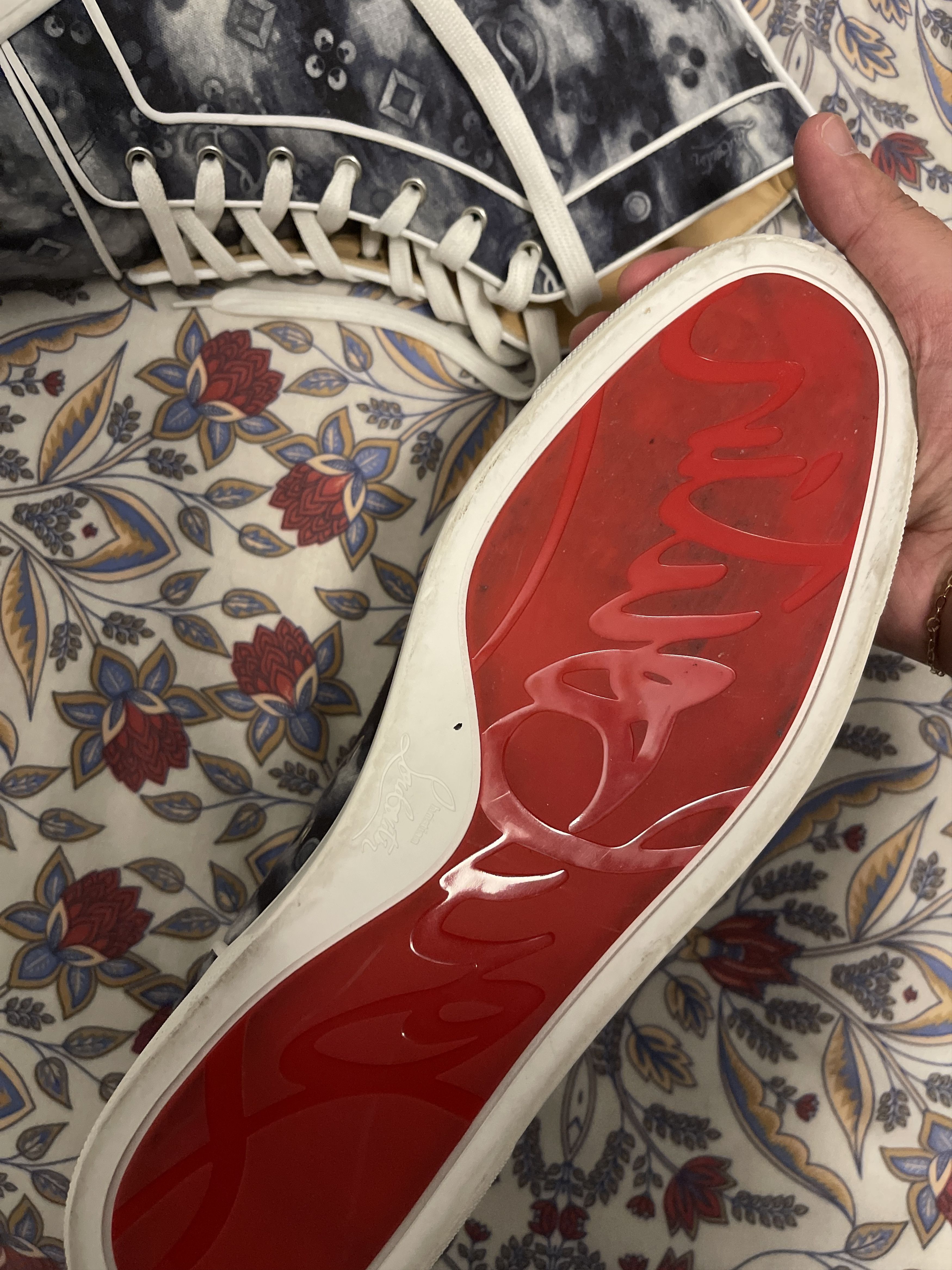 Christian Louboutin Christian Louboutin red bottoms Size US 12 / EU 45 - 2 Thumbnail