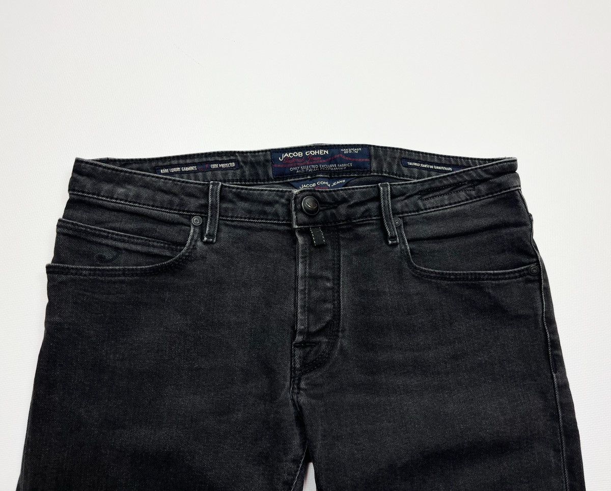 Jacob Cohen Jacob Cohen Type 672 C Comfort Jeans Black Denim Size 33 Size US 33 - 7 Thumbnail