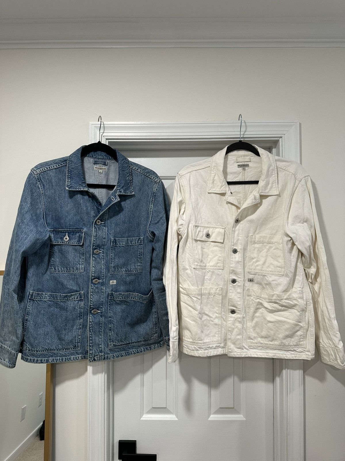 Knickerbocker Mfg Co Knickerbocker Four Pocket Chore Coat Size S Dark Denim Size US S / EU 44-46 / 1 - 8 Thumbnail