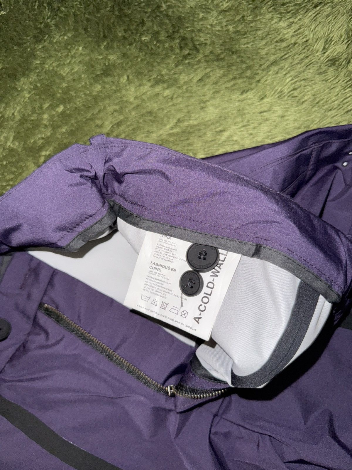 A-COLD-WALL* [50] A-COLD-WALL* Technical Seam-Sealed Pants Purple Size US 34 / EU 50 - 4 Thumbnail