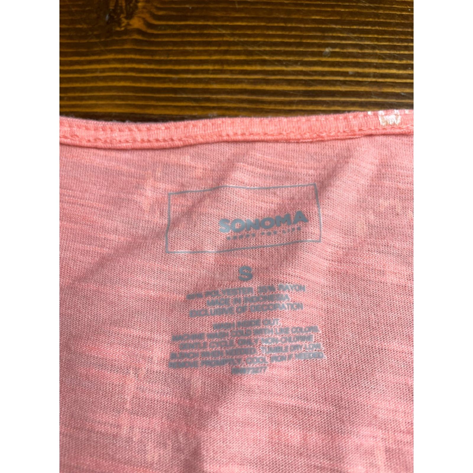 Pinko SONOMA Tank Top Women's Size Small Pink White Sleeveless Shirt Laced Up V-Neck Size S / US 4 / IT 40 - 7 Thumbnail