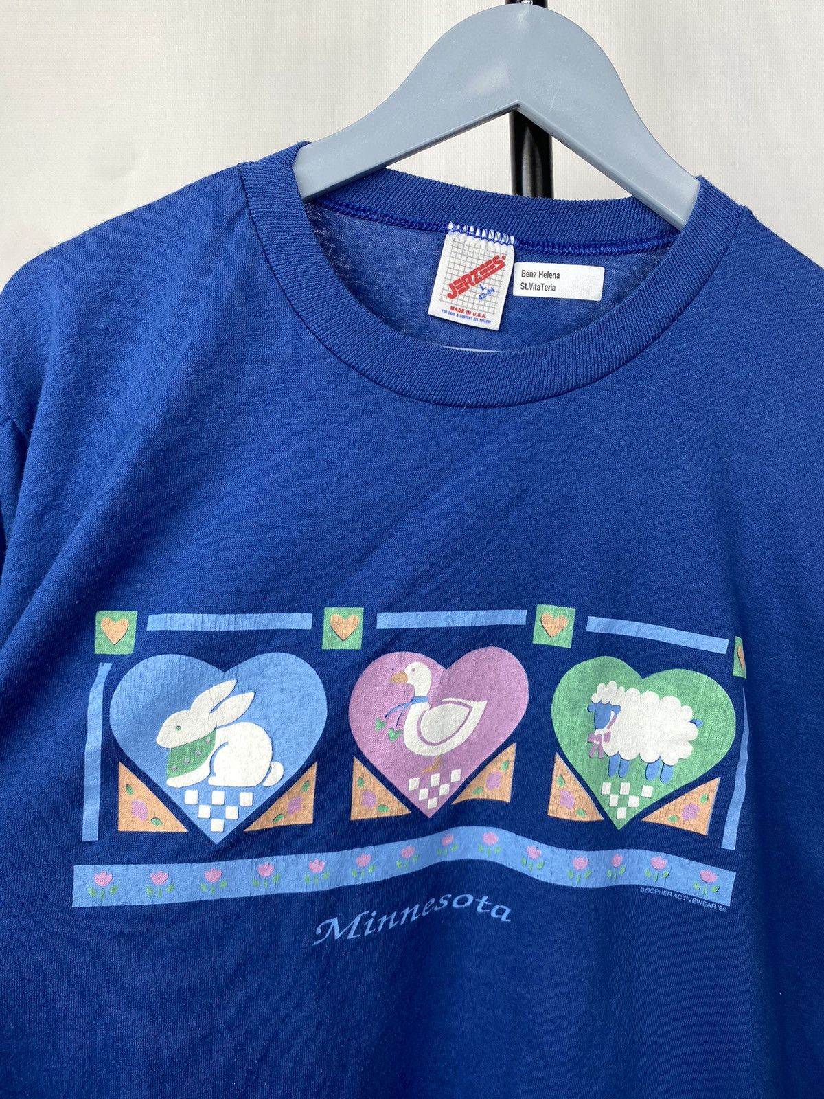 Vintage Vintage 1988 Y2K Minnesota Big Logo USA American t shirt Size US M / EU 48-50 / 2 - 6 Thumbnail